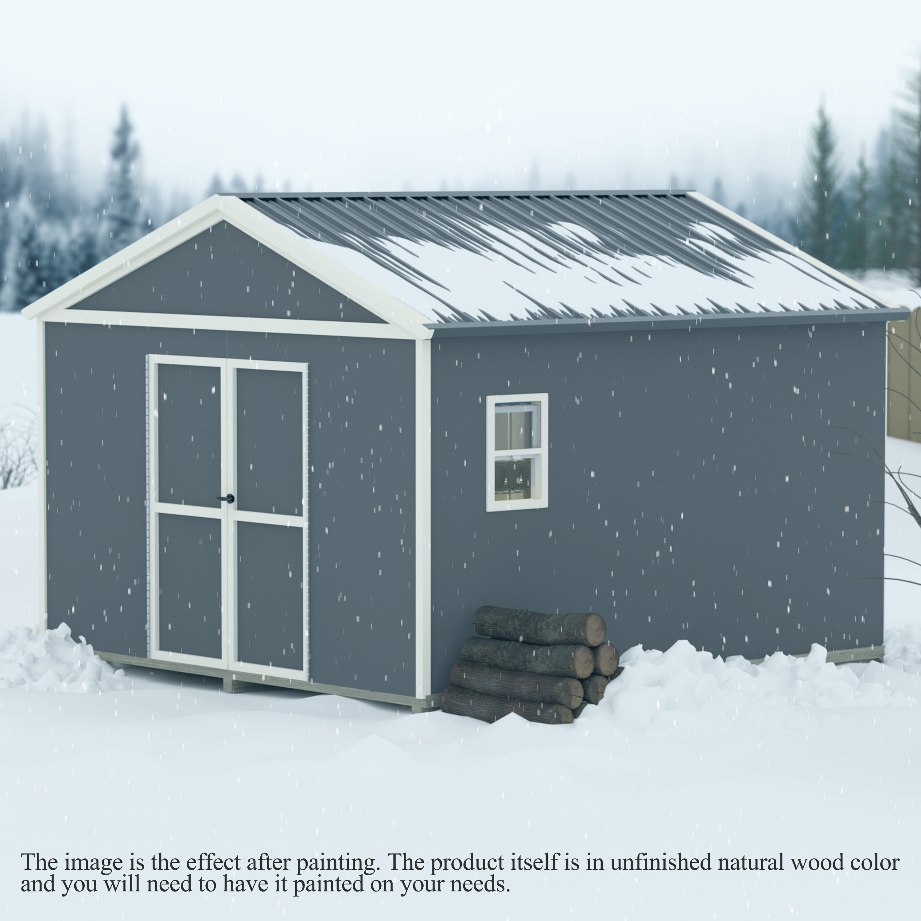 VEIKOUS PG0301-WD-7 Wood-Storage-Buildings - View #16