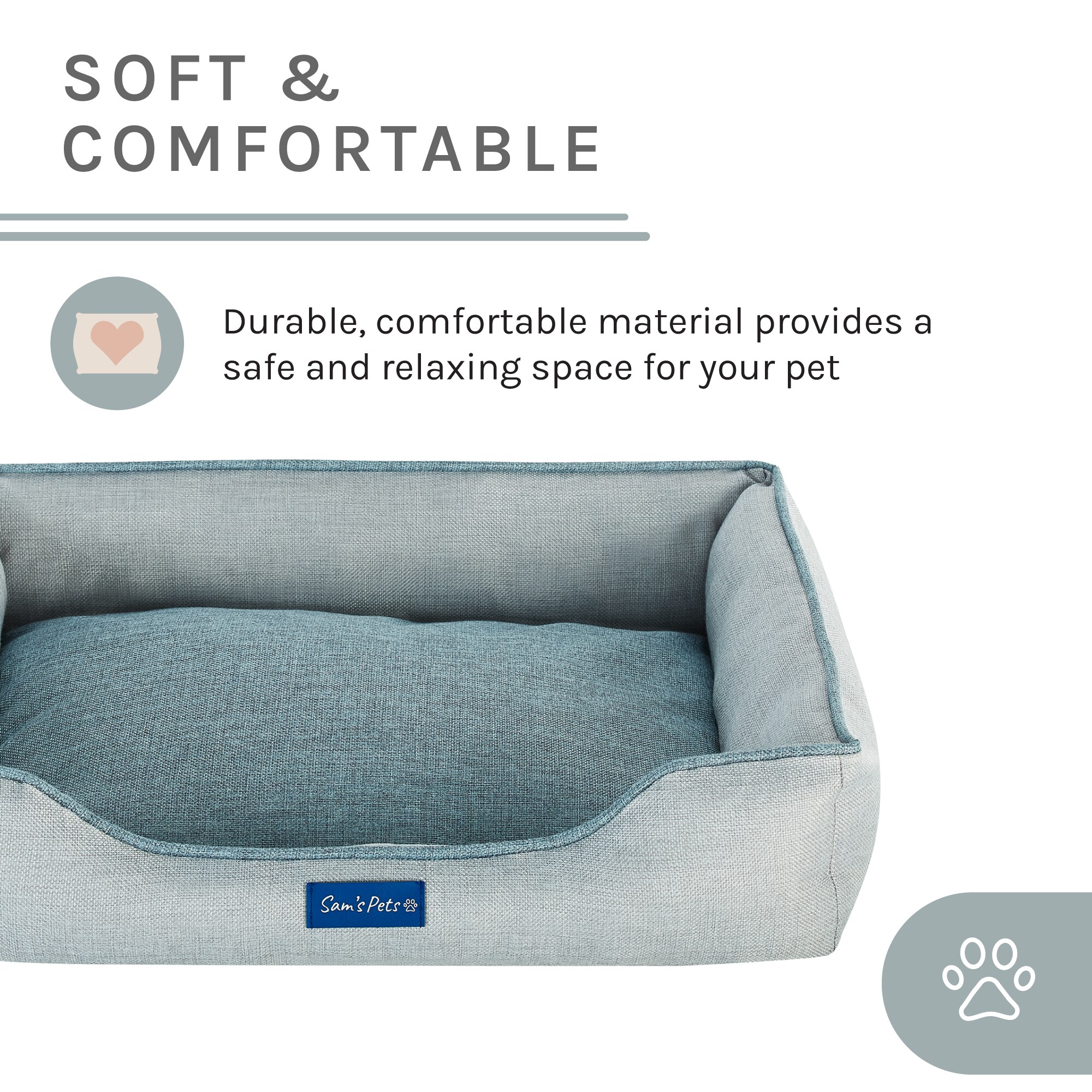 Sam's Pets SP-DB1218GY Pet-Beds - View #10