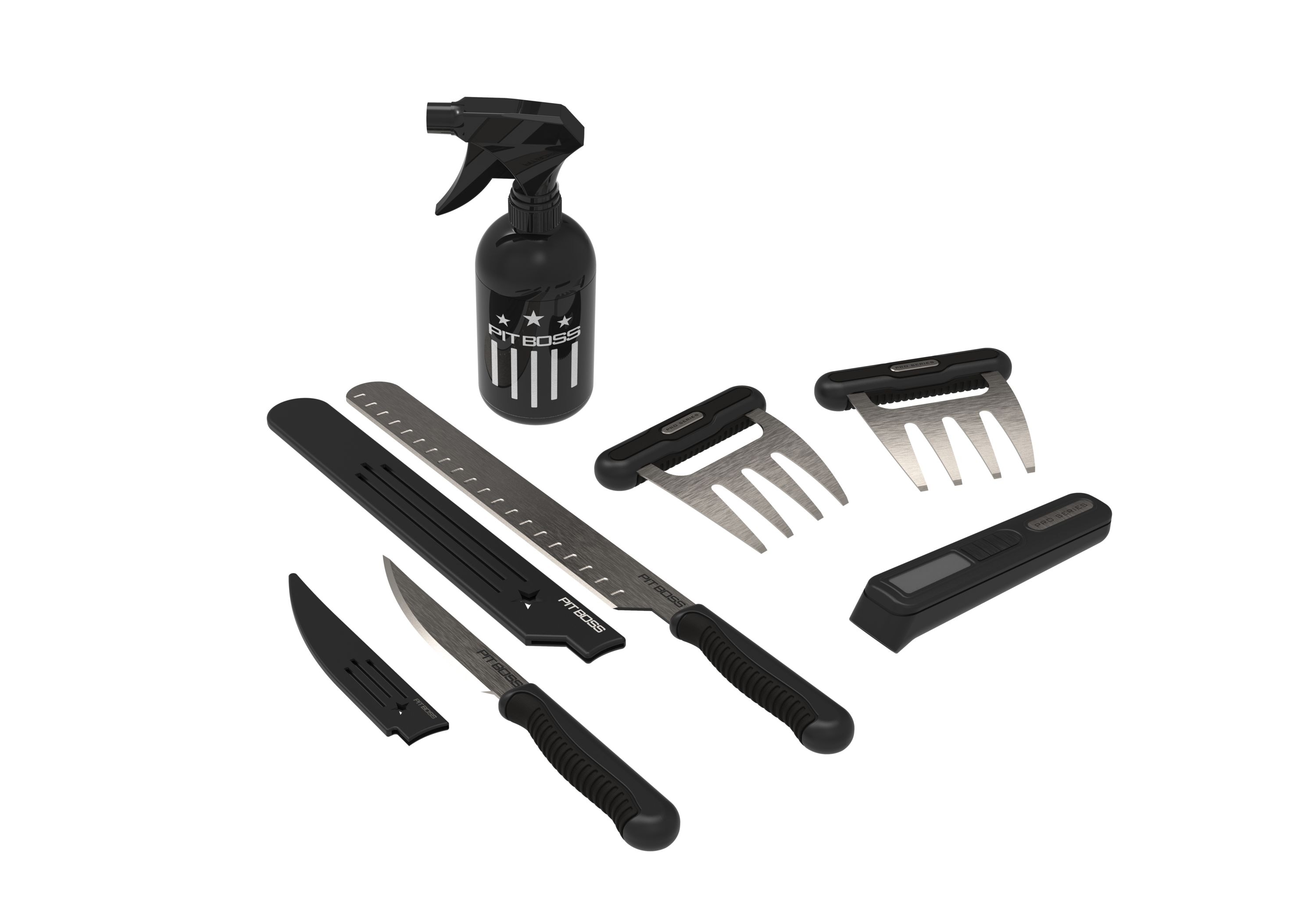 Pit Boss Pro 8-Pack Stainless Steel Accessory Kit in the Grilling