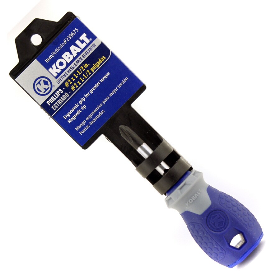 Kobalt 324K22PCN Rubber Handle Screwdriver