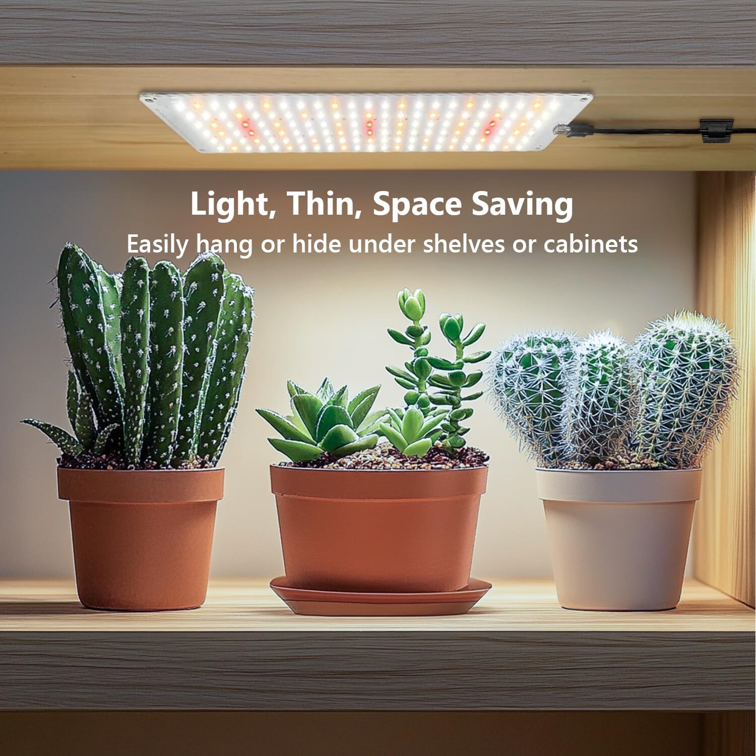 Lukvuzo Grow Light Panel for Indoor Plants 552 LED Full Spectrum