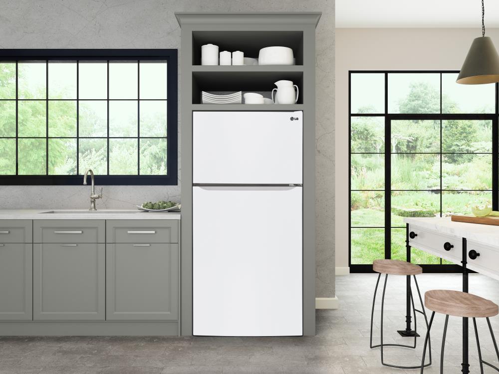 LG LTCS24223W Top-Freezer-Refrigerators - View #2