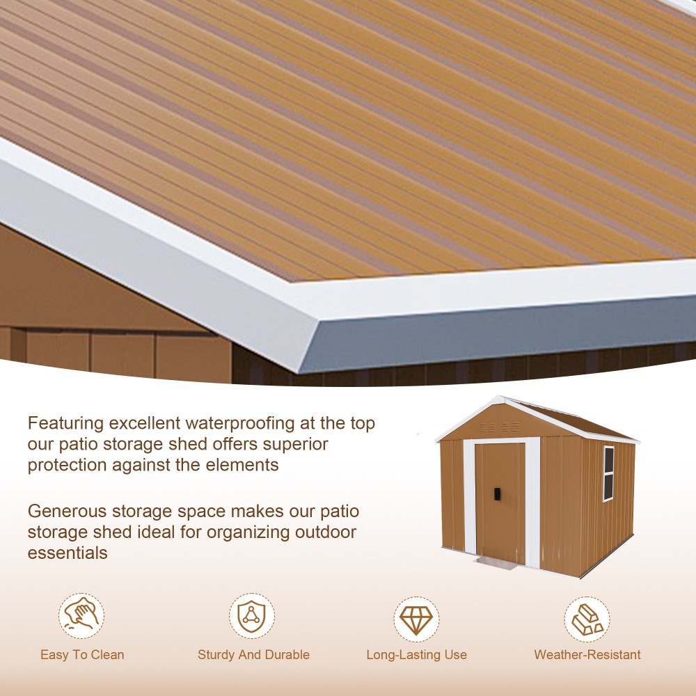 EXTRAUP HL-W282138085 Metal-Storage-Buildings-Sheds - View #8