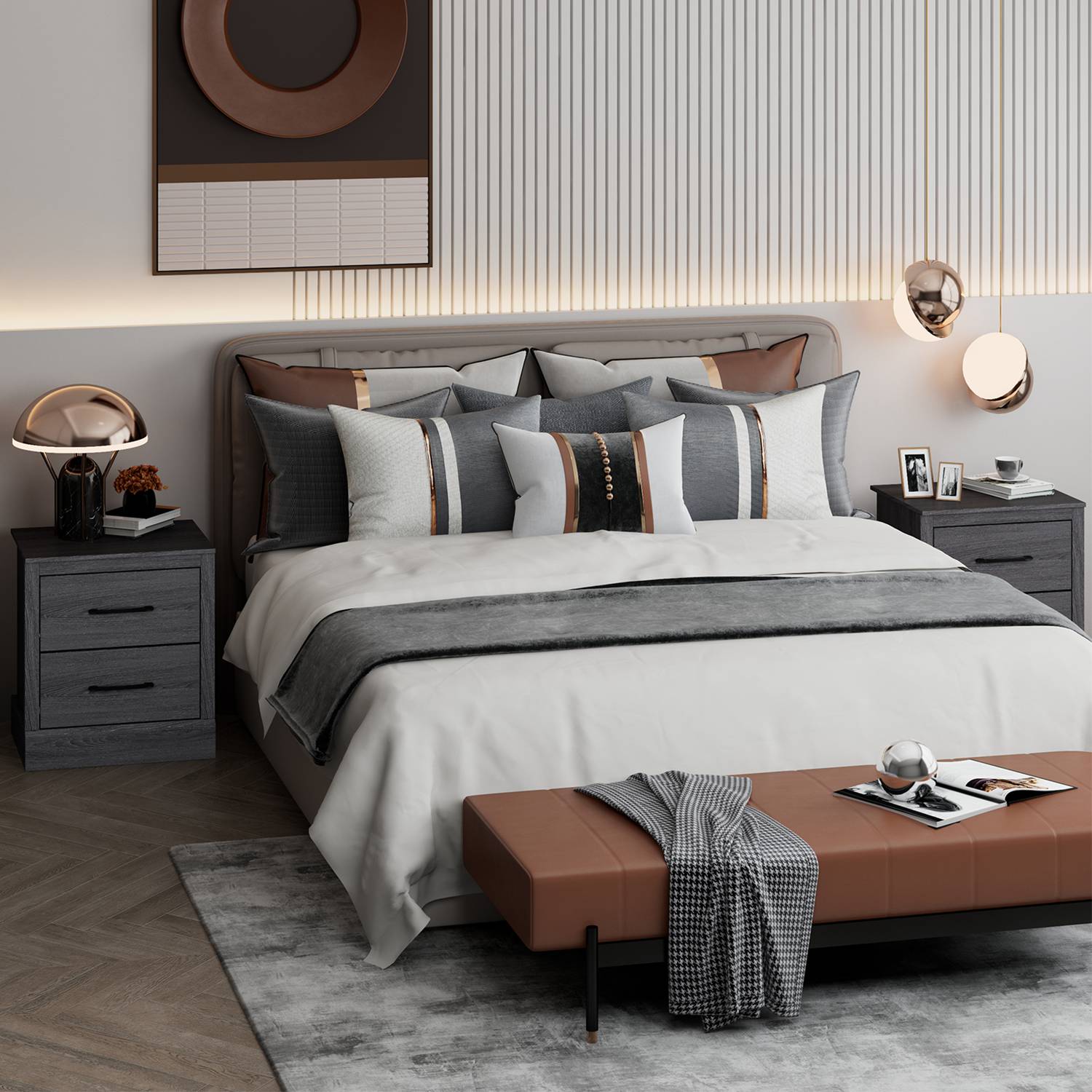 Costway CSHY003433 nightstands - View #5