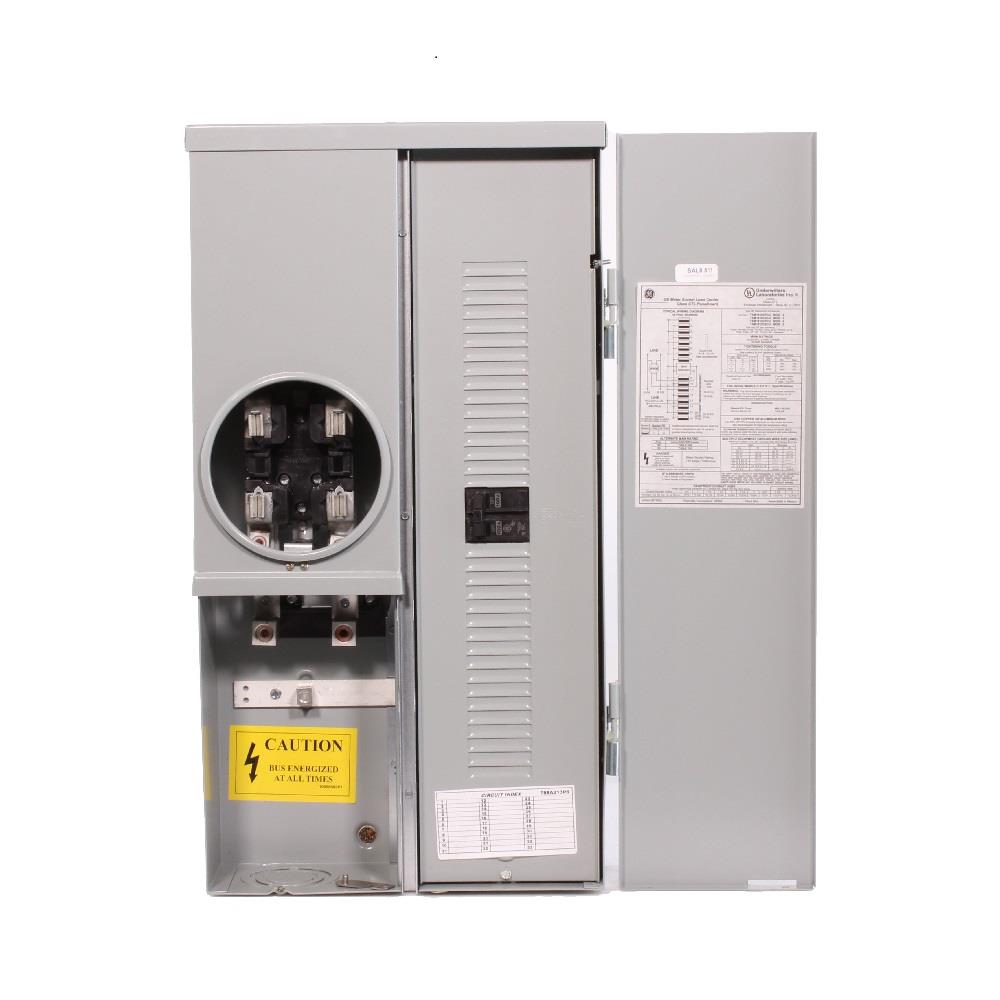 GE PowerMark Gold 100-Amp 16-Spaces 32-Circuit Indoor Main Breaker ...