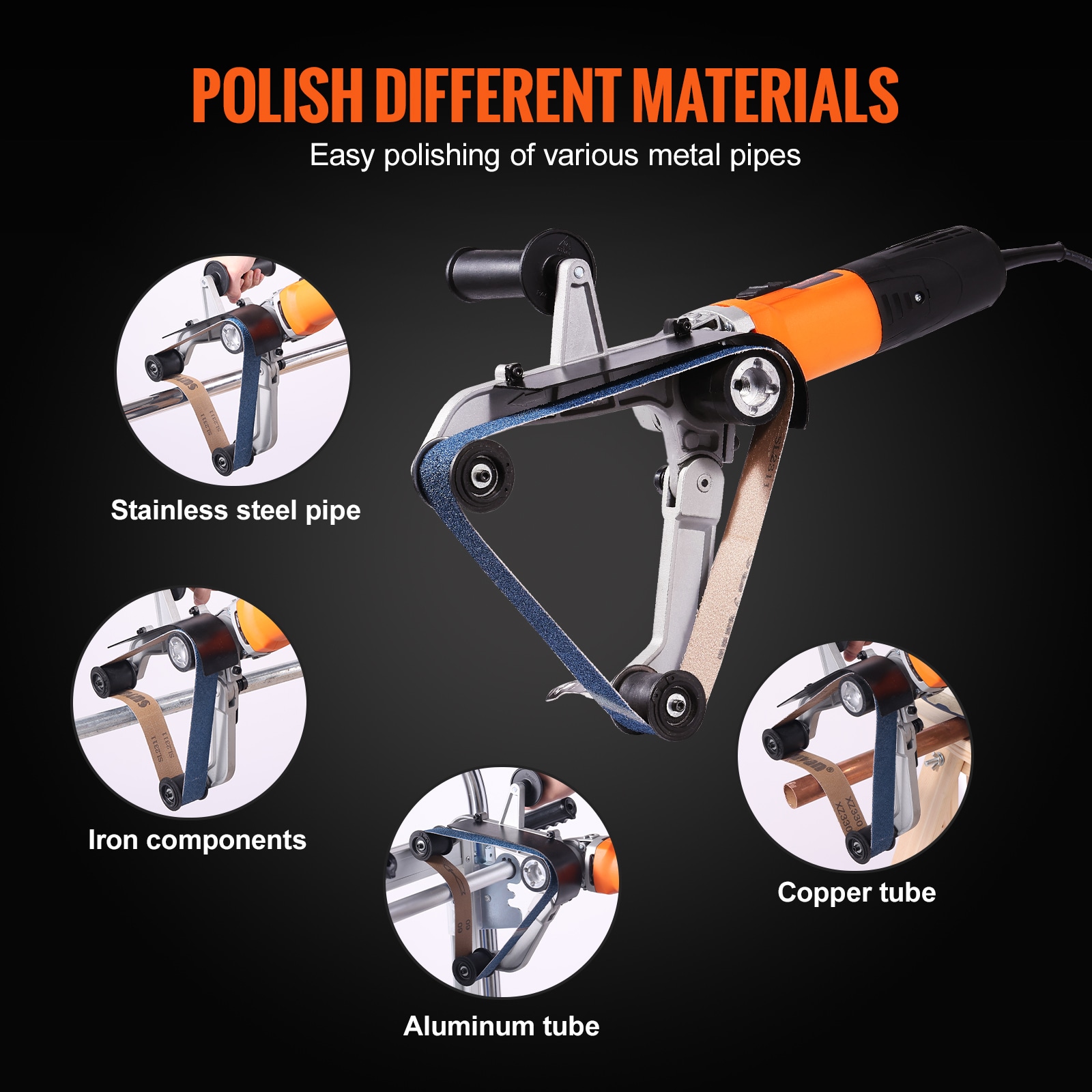 VEVOR GDSDJ800W15XZO7NWV1 Corded-Polishers - View #9
