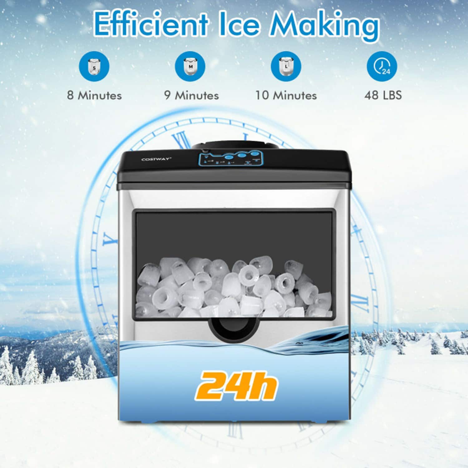 Mondawe MA-N25978B Ice-Makers - View #4