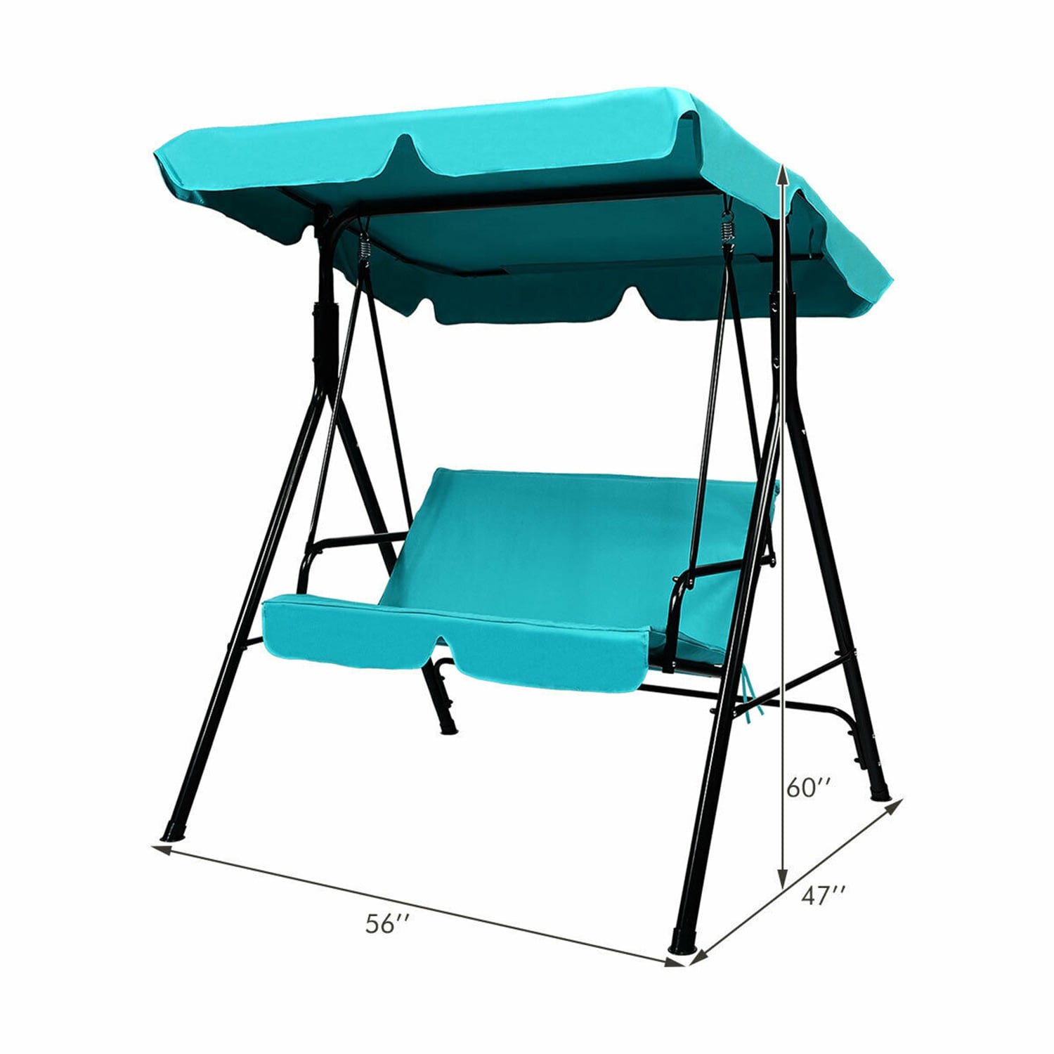 Forclover HYFC-SW493BL Replace-Porch-Swing-Glider-Tops - View #6