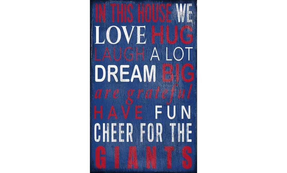 Fan Creations New York Giants 19-in H x 11-in W Sports Print in