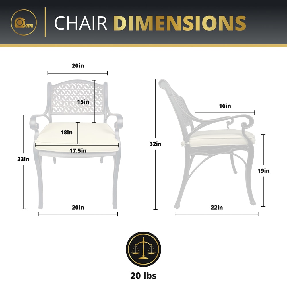 Kinger Home DTS-S-004 Patio-Dining-Sets - View #9