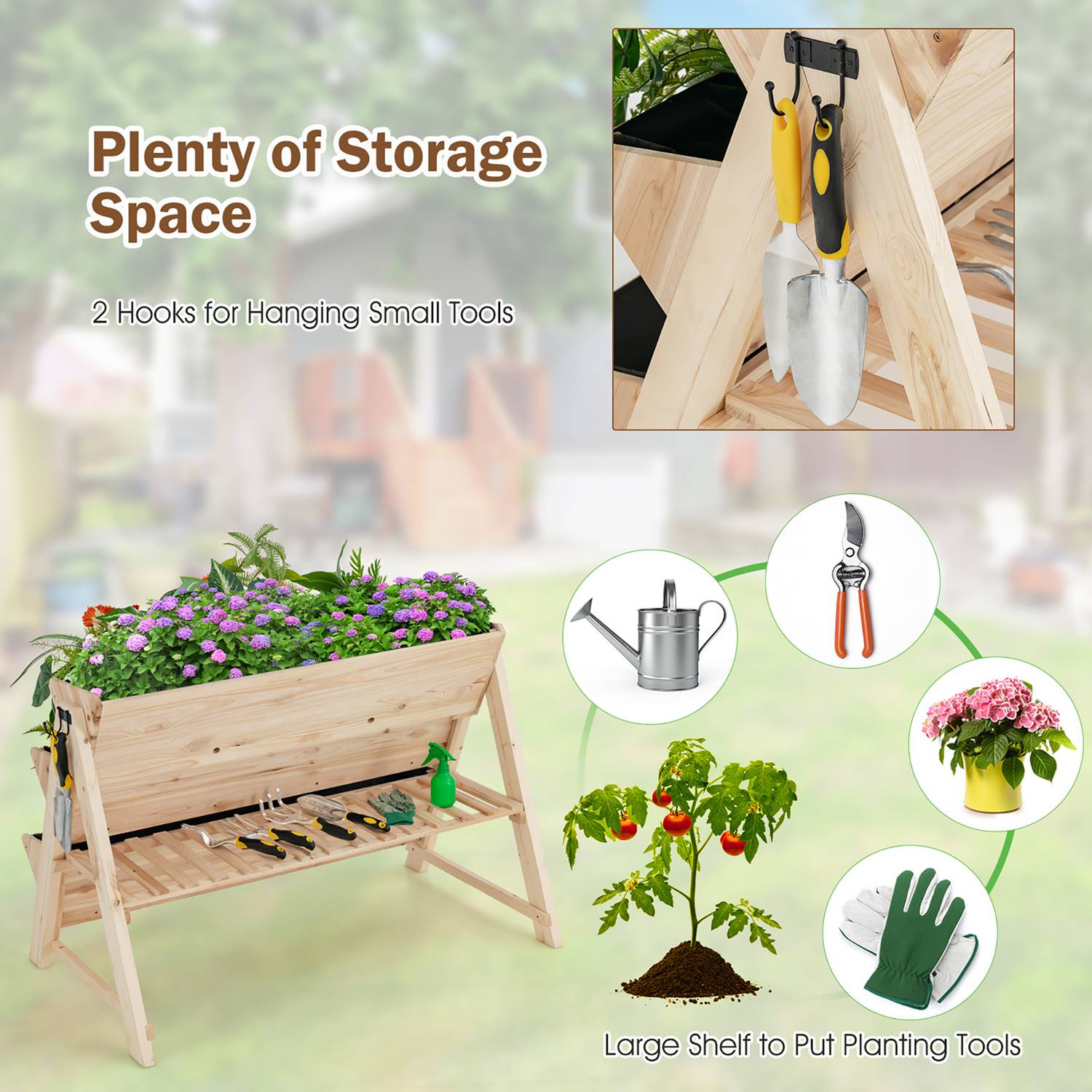 Costway CSHY002688 Raised-Garden-Beds - View #7
