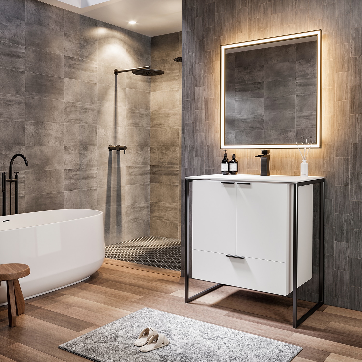 Eviva EVVN120-24WH Bath-Vanity-Combo - View #7