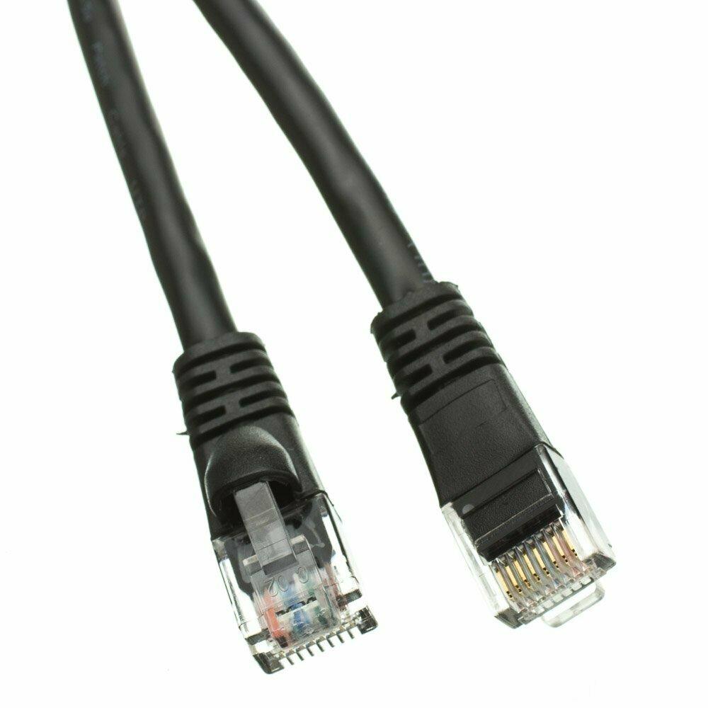 Cat6 20 Pack Snagless Molded Boot Ethernet Patch Cable 6 Inch Black CNE571966