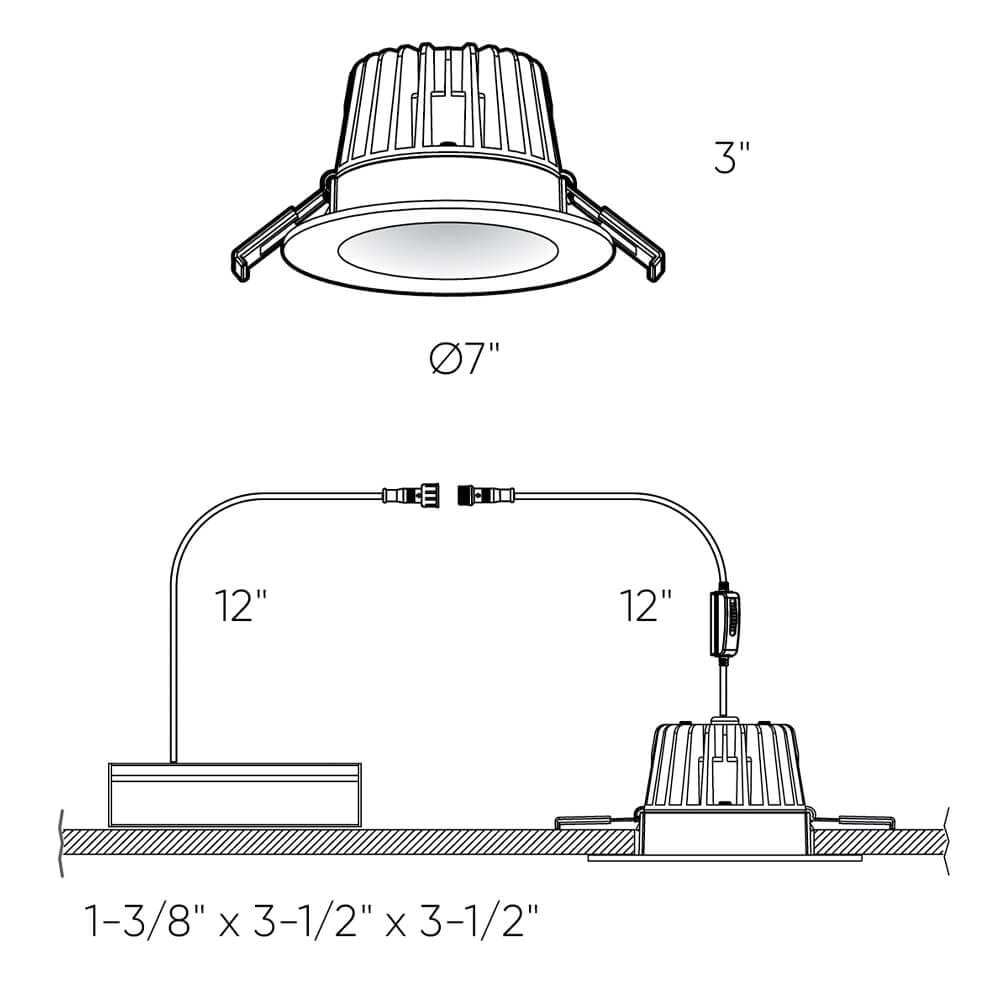 DALS Lighting RGR6-CC-WH Led-Retrofit-Downlight - View #4