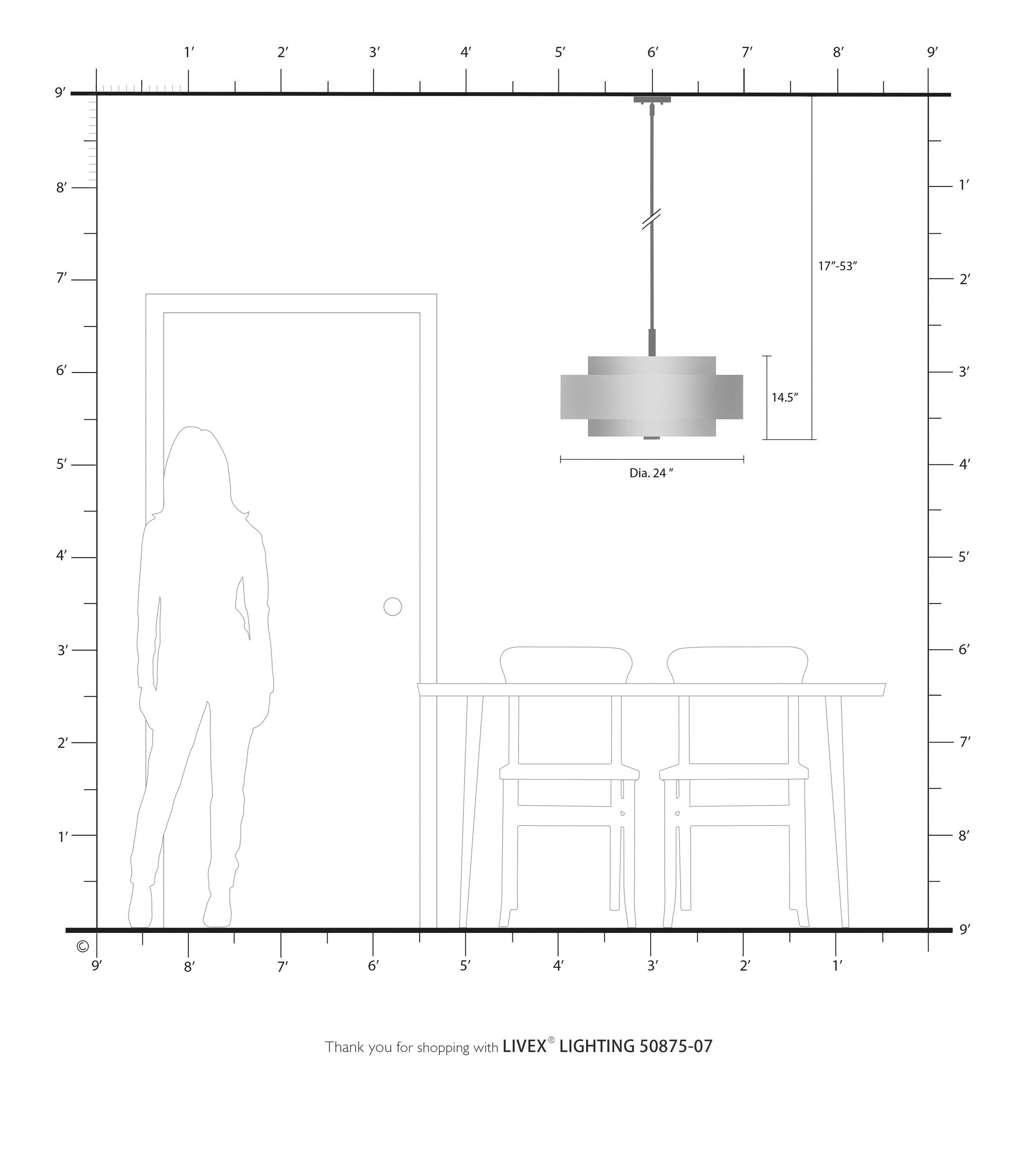 Livex Lighting 50875-07 Pendant-Lights - View #12
