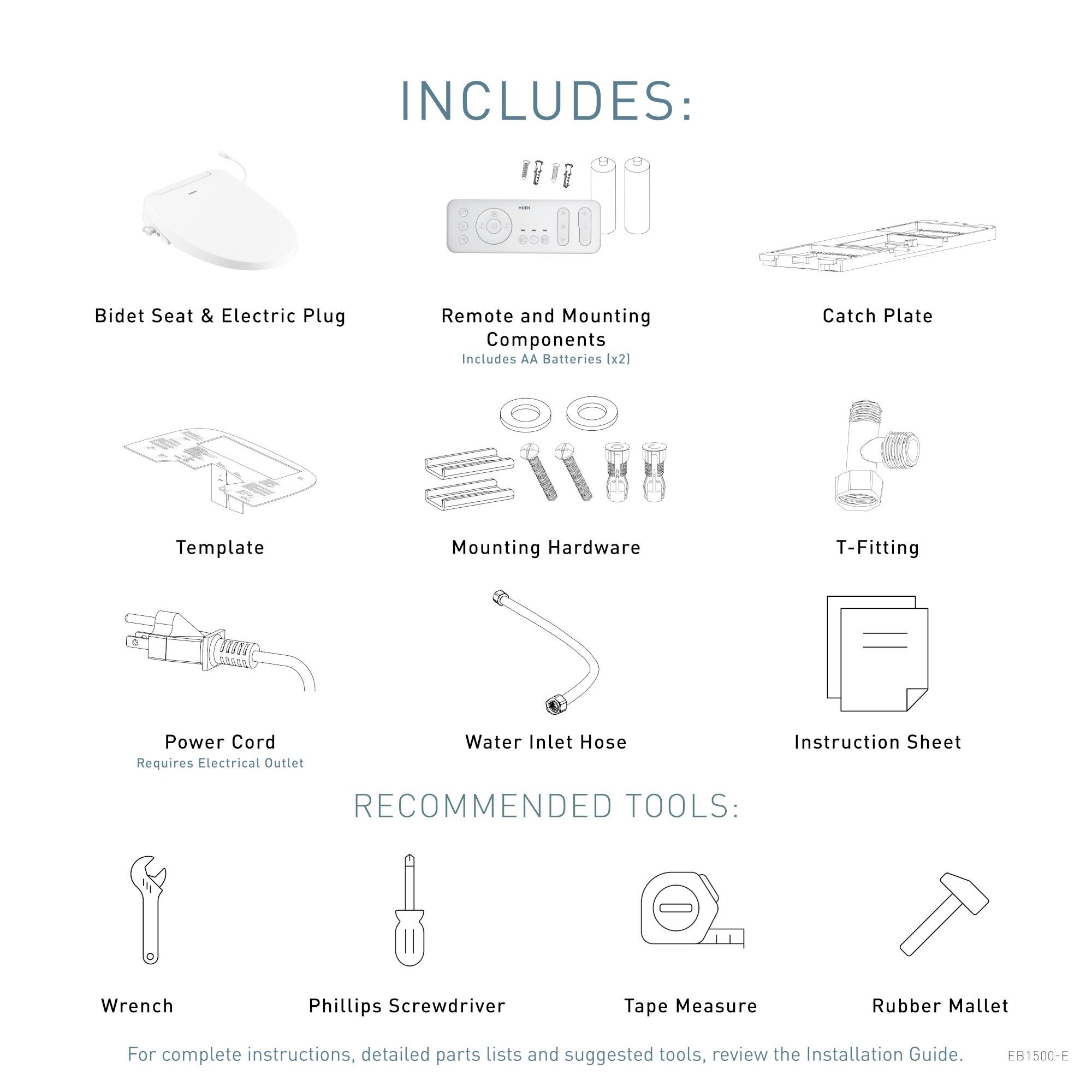 Moen EB1500-E Bidet-Toilet-Seats - View #9