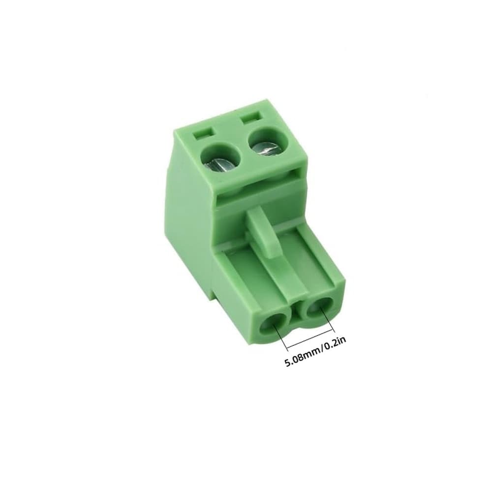 Linder Group Inc KF2EDG 508mm Pitch 2 Pin Pluggable Terminal Block ...