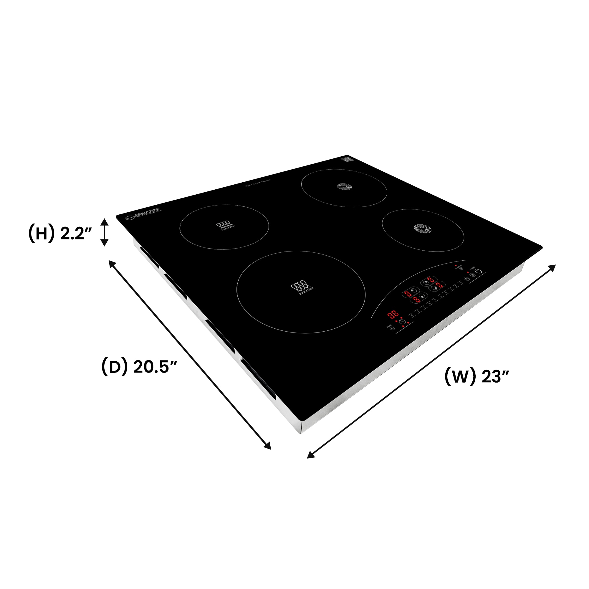 Equator Advanced Appliances EHC 23422 Elec-Cktp - View #2