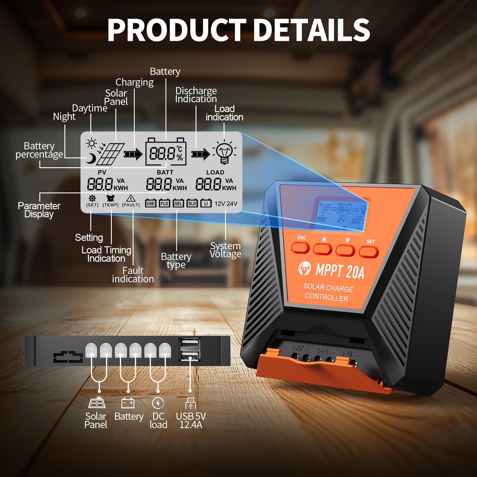 Aoibox LAB61VAU Charge-Controllers - View #3