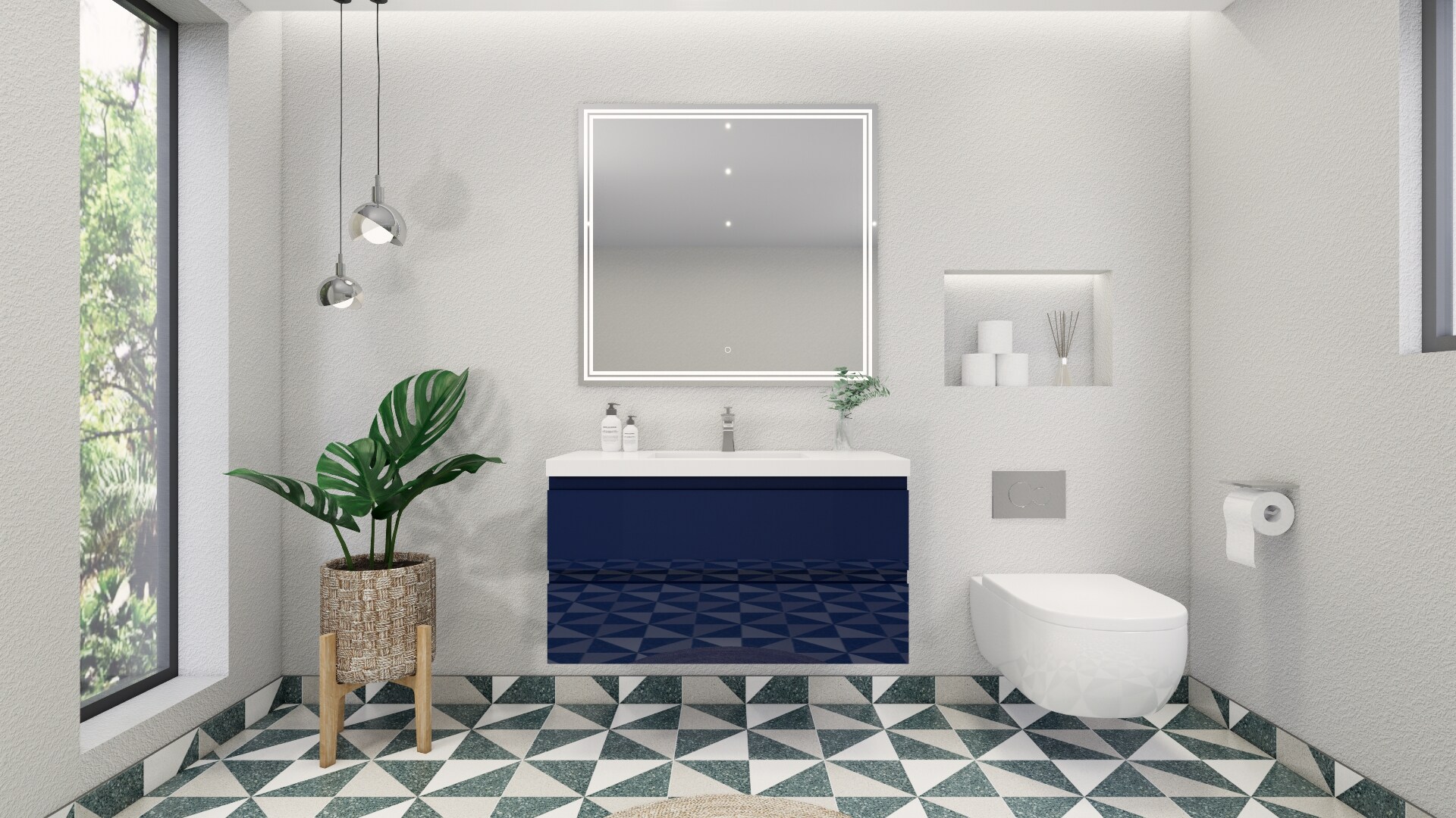 Moreno Bath MOB42-NB Bath-Vanity-Combo - View #9
