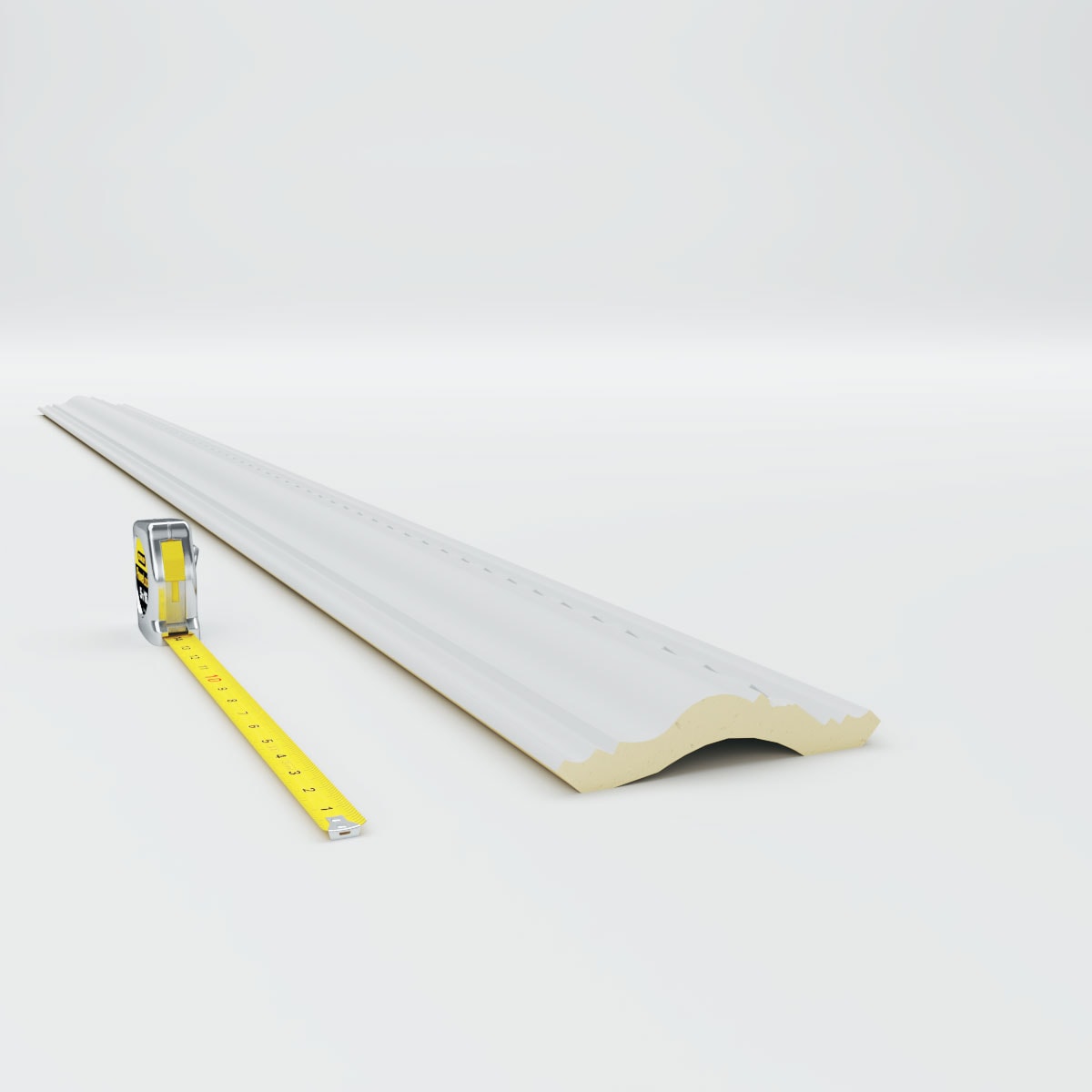 Heaton Primed Polyurethane Crown Moulding 5 1/8"H x 94 1/2"L