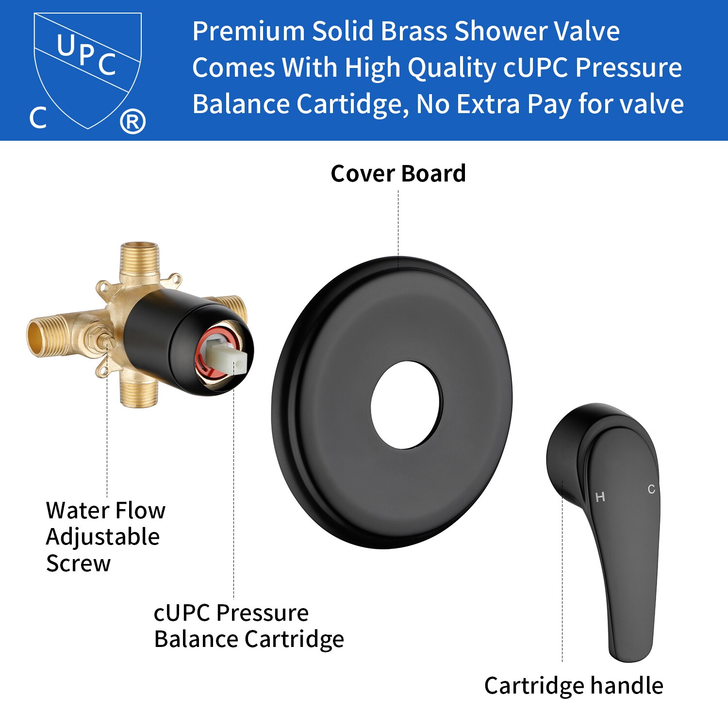 Dimakai DKBR8084A008604 Showerhead-Bar-Panels - View #6
