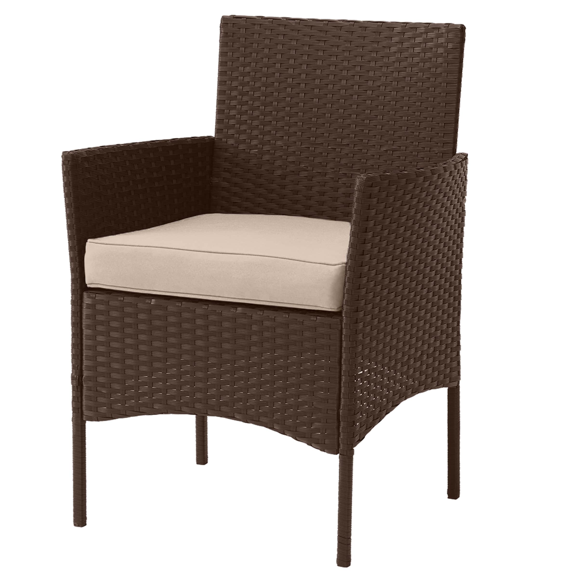 Lavish Home 80-OUTD-WK-SOF2CHTBR Patio-Conversation-Sets - View #6