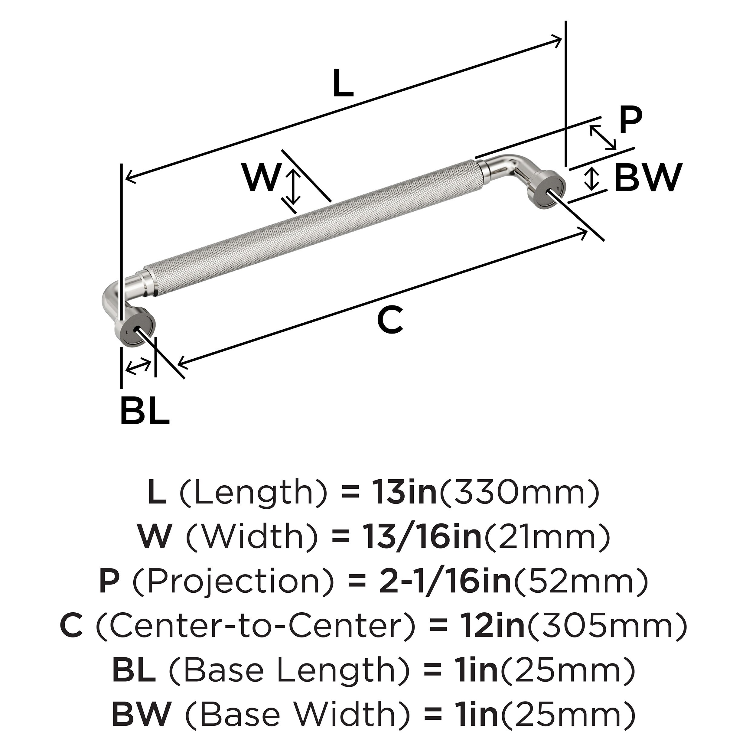 Amerock BP37689PN Cabinet-Pulls - View #4