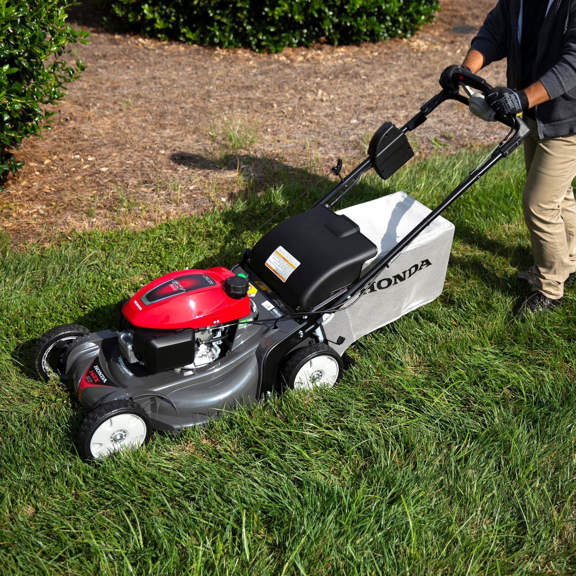 Honda Hrx 21 in Gas Self propelled Lawn Mower with 201 cc Engine in the Gas Push Lawn Mowers department at Lowes