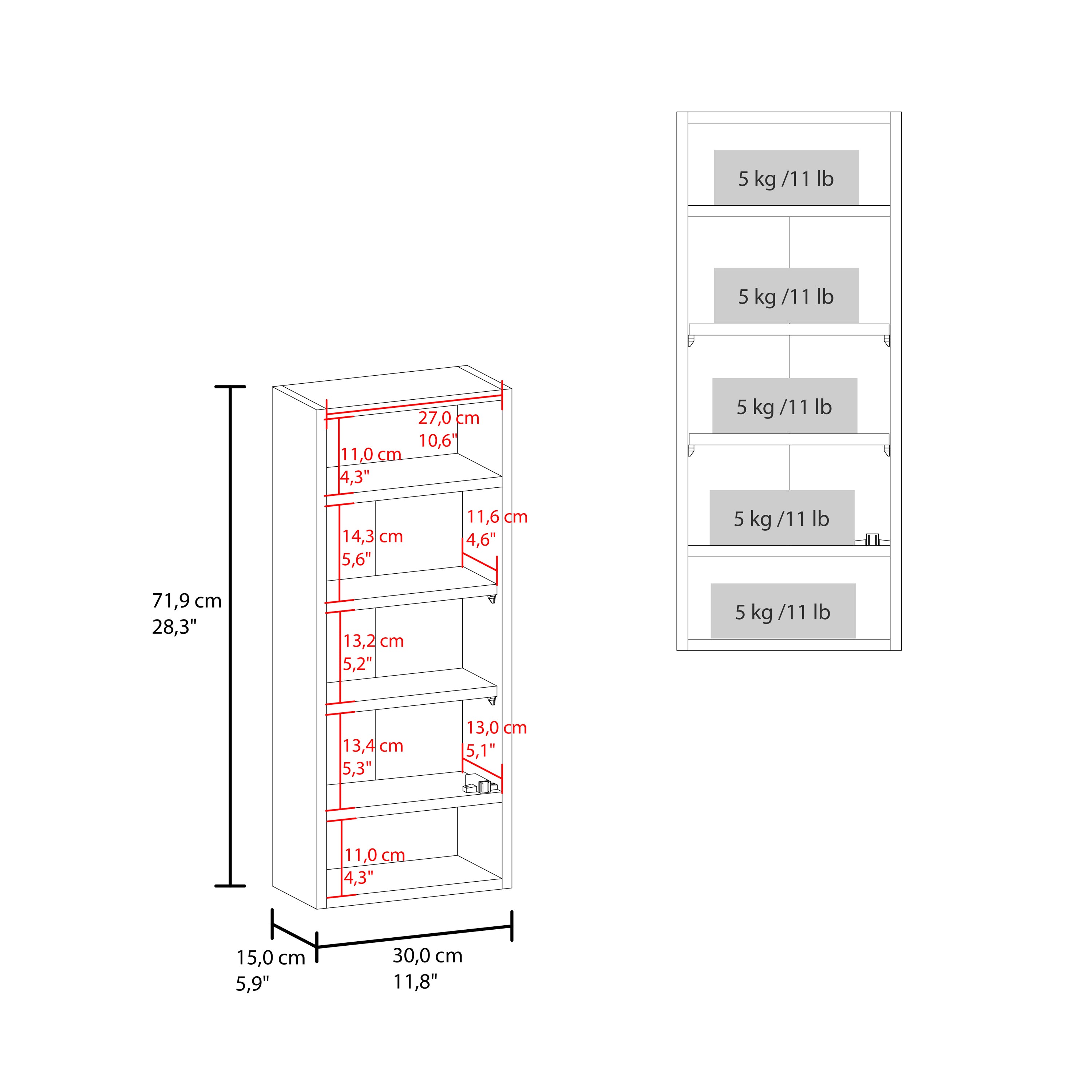 Tatayosi T335369 Bathroom-Wall-Cabinets - View #6