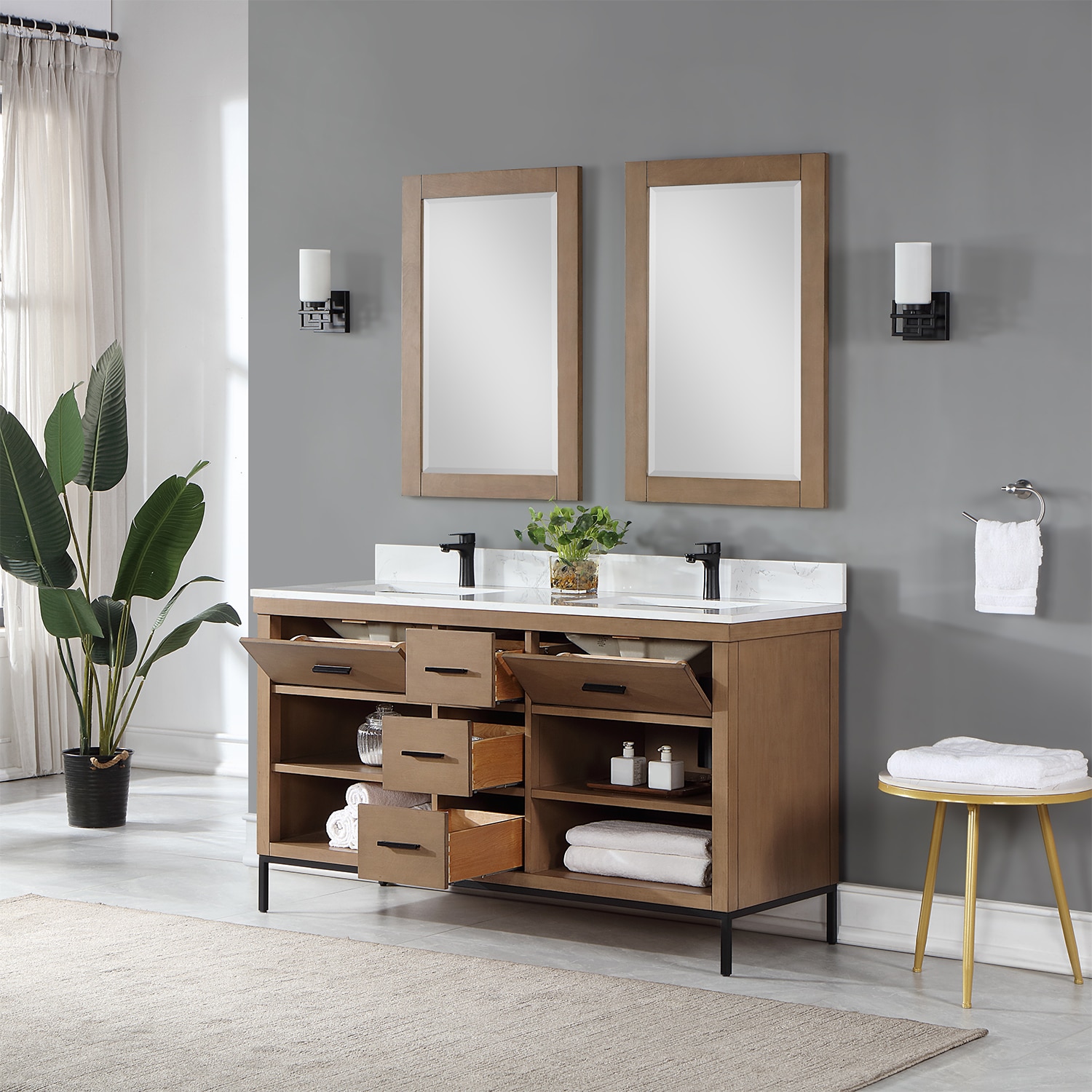 Altair 545060-BR-AW Bath-Vanity-Combo - View #7