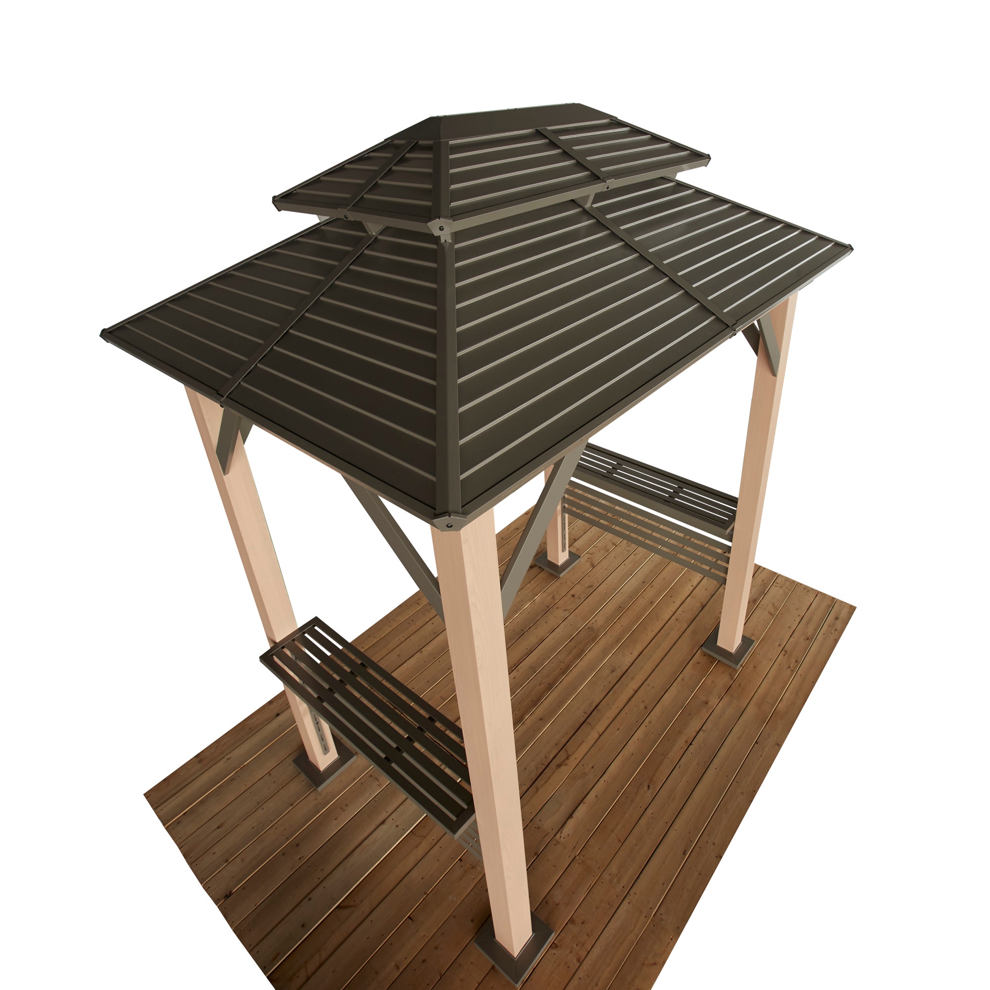 Tommy Bahama 500-9168501 Wood-Resin-Gazebos - View #9