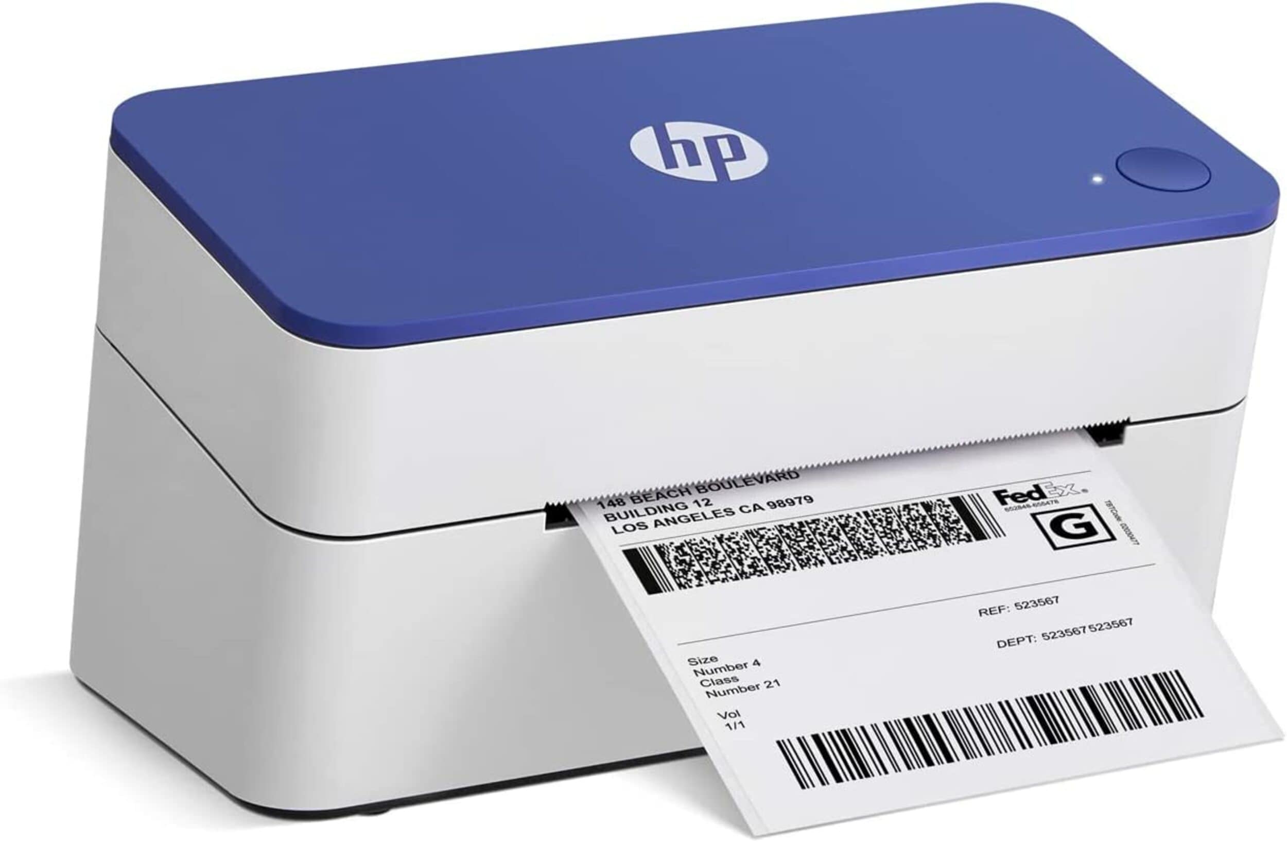 HP HP Shipping Label Printer, 4x6 Compact Thermal Label Printer, 203 DPI  Thermal Printer for Home Office in the Printers department at