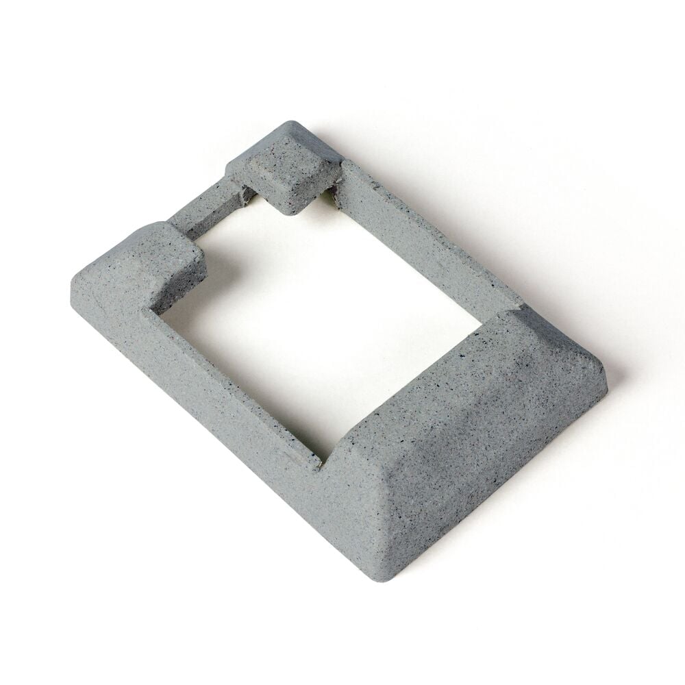 CATALYST 643608 10-in x 2.5-in Gray Granite/Nantucket Gray Composite Shoe skirt For Composite Fence