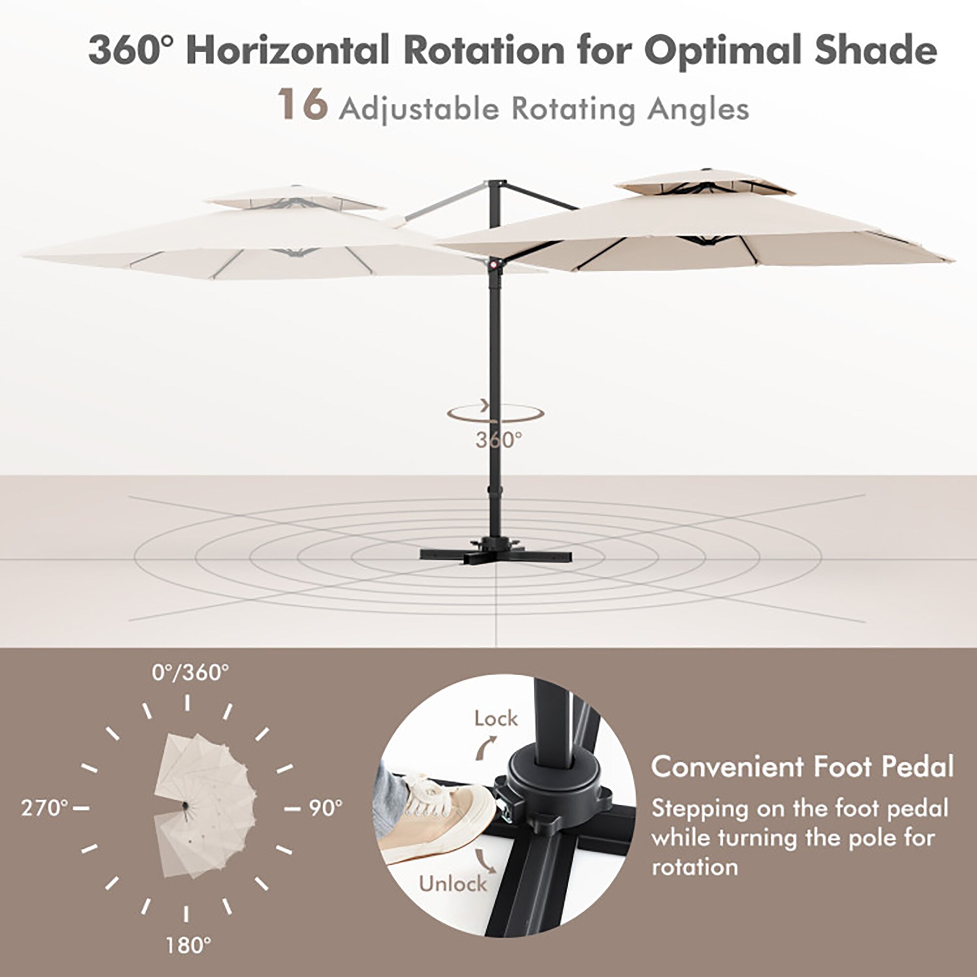 CASAINC WF-SM-11RD Umbrellas-2 - View #4