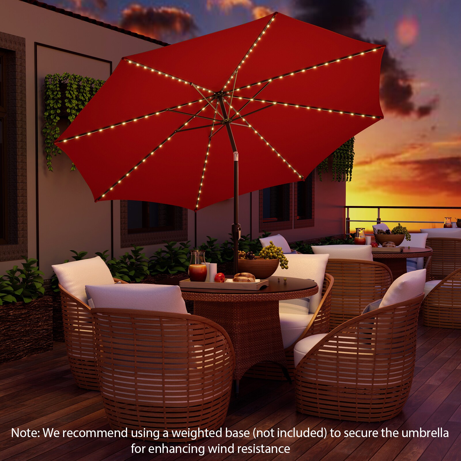 Costway NP10823WN Umbrellas-2 - View #9