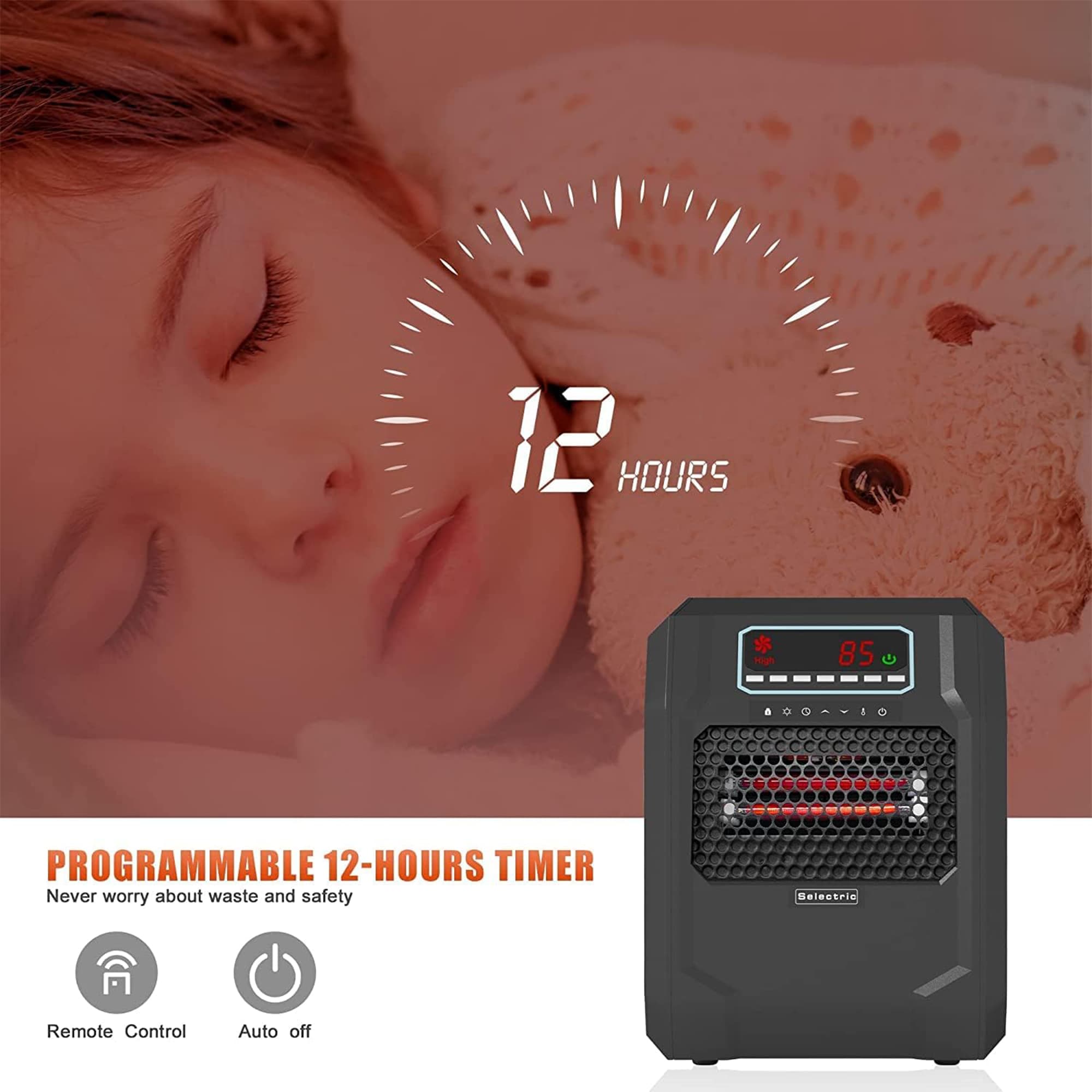 Selectric 322666 Portable-Electric-Heat - View #10