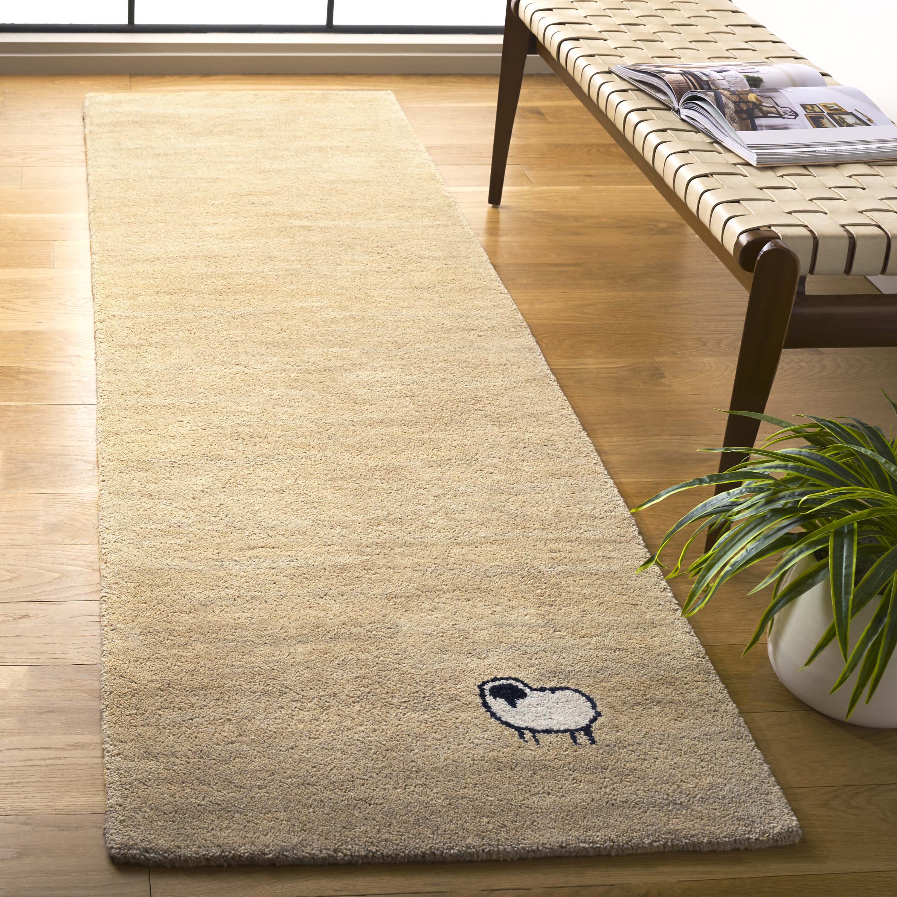  Himalaya 451 Beige Solid / Tonal 2ft-3in x 8ft Runner Rug