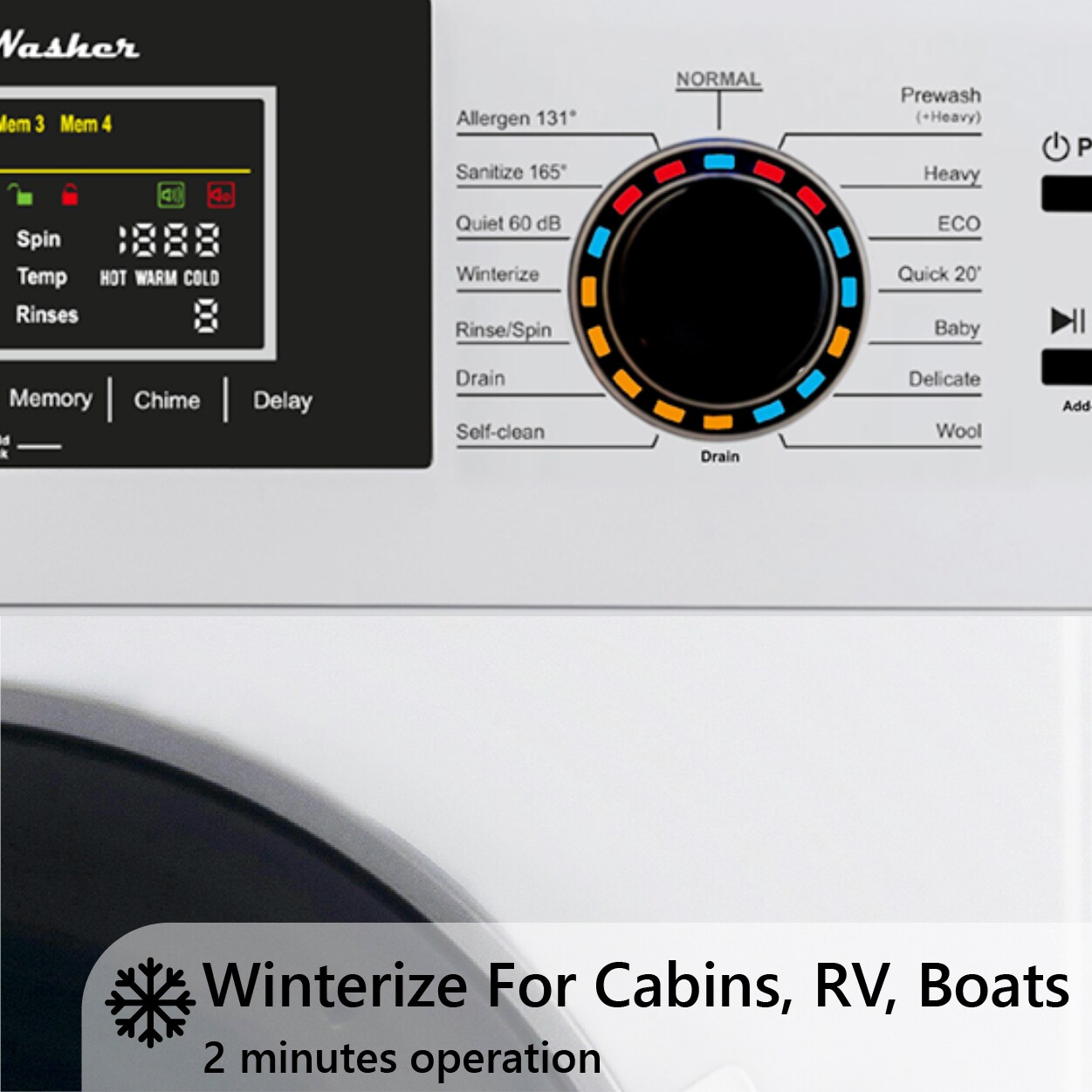 Equator Advanced Appliances EW 835 + ED 852 Combo-Washer-And-Dryer - View #13