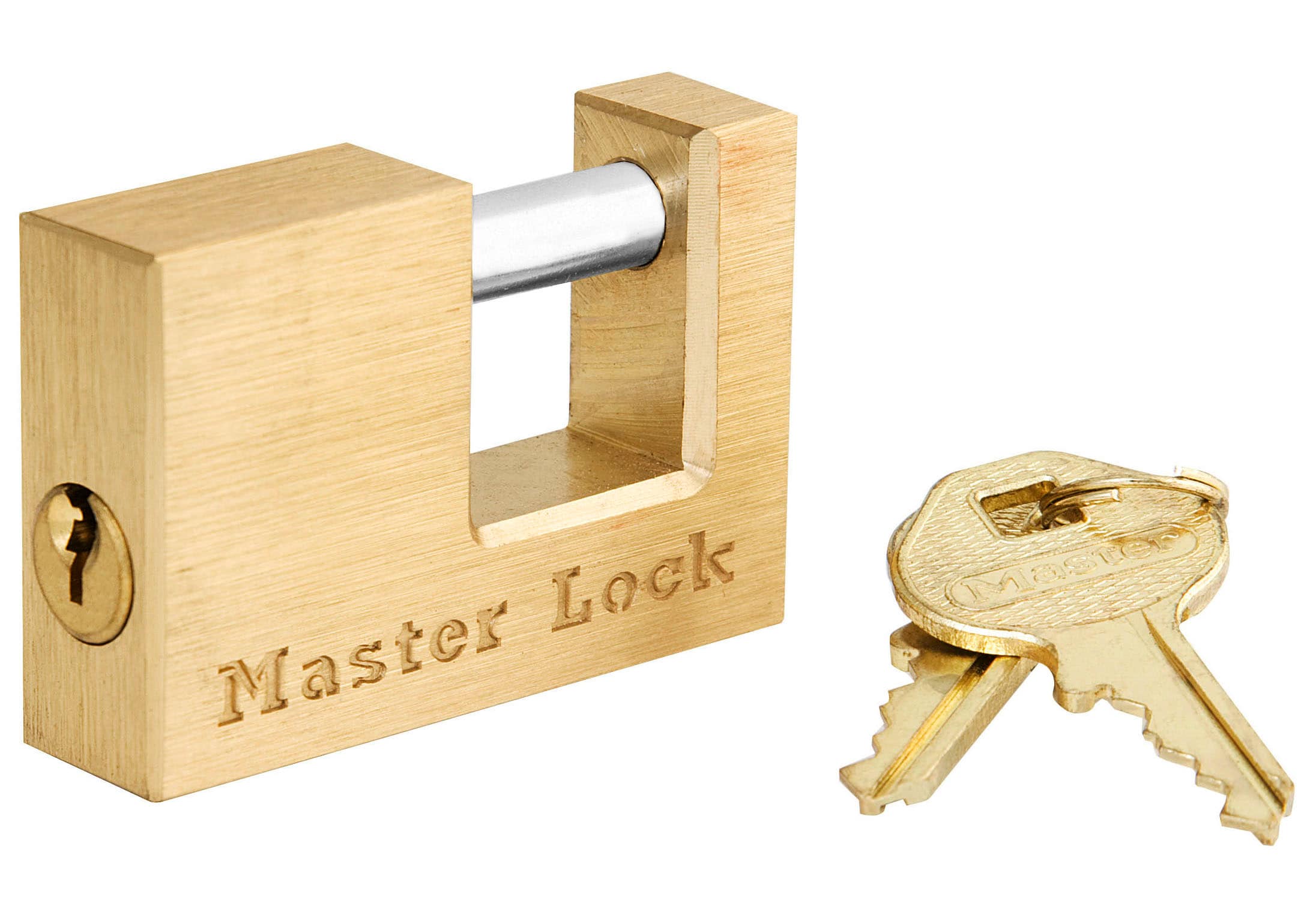 NEW  Master Lock 2848DAT 1/2" Coupler & 5/8" Receiver Lock 