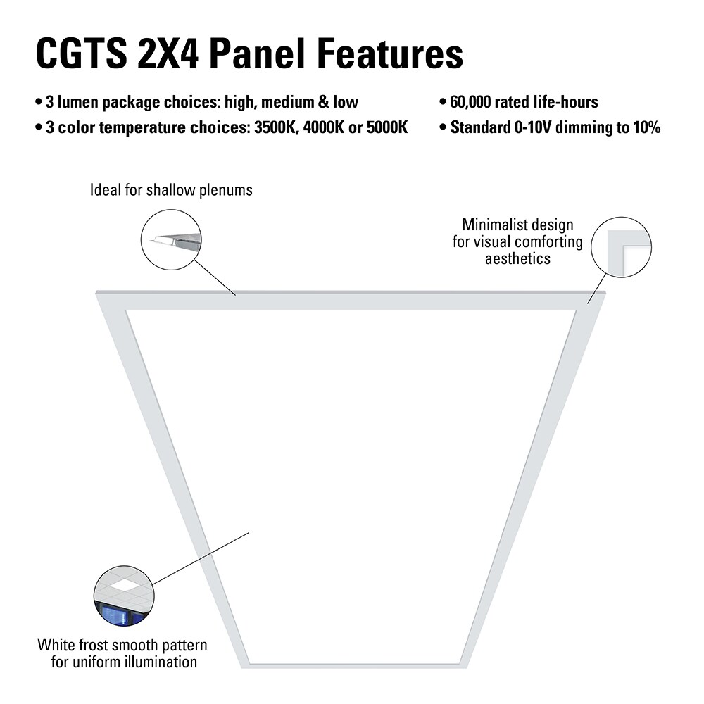 Metalux 24CGTS-L3C3R Led-Panel-Lights - View #4