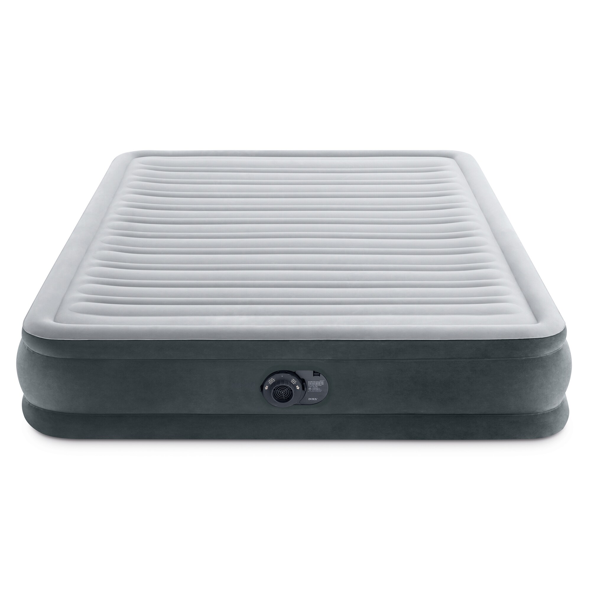 Intex Queen Size Gray Air Mattress, Waterproof, DuraBeam Technology