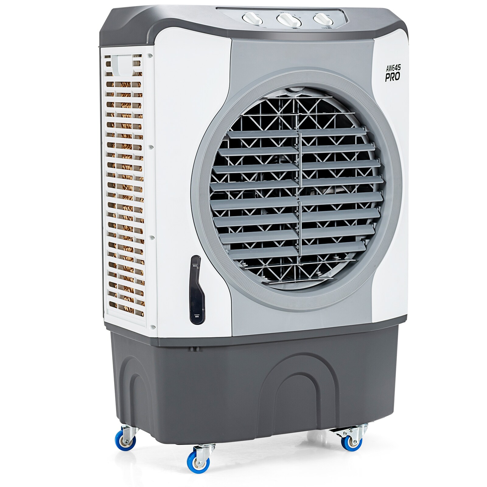SUGIFT 4-in-1 Evaporative Air Cooler Fan Humidifier Purifier 45L Tank Honeycomb Filter With Wheels Cooling Fan #LW018SUGHY1396