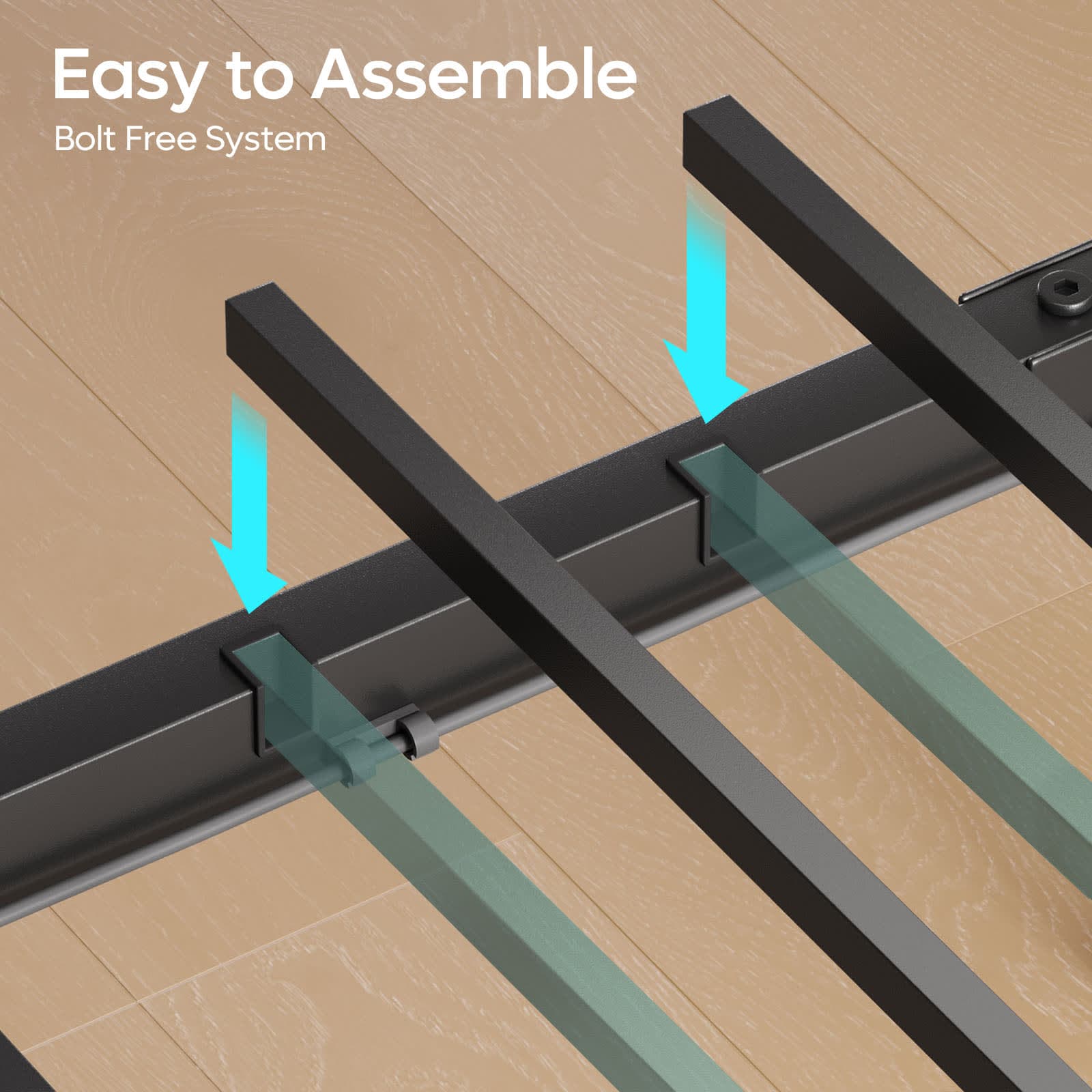 Bestier LOW-B700737B-WGRW beds - View #8