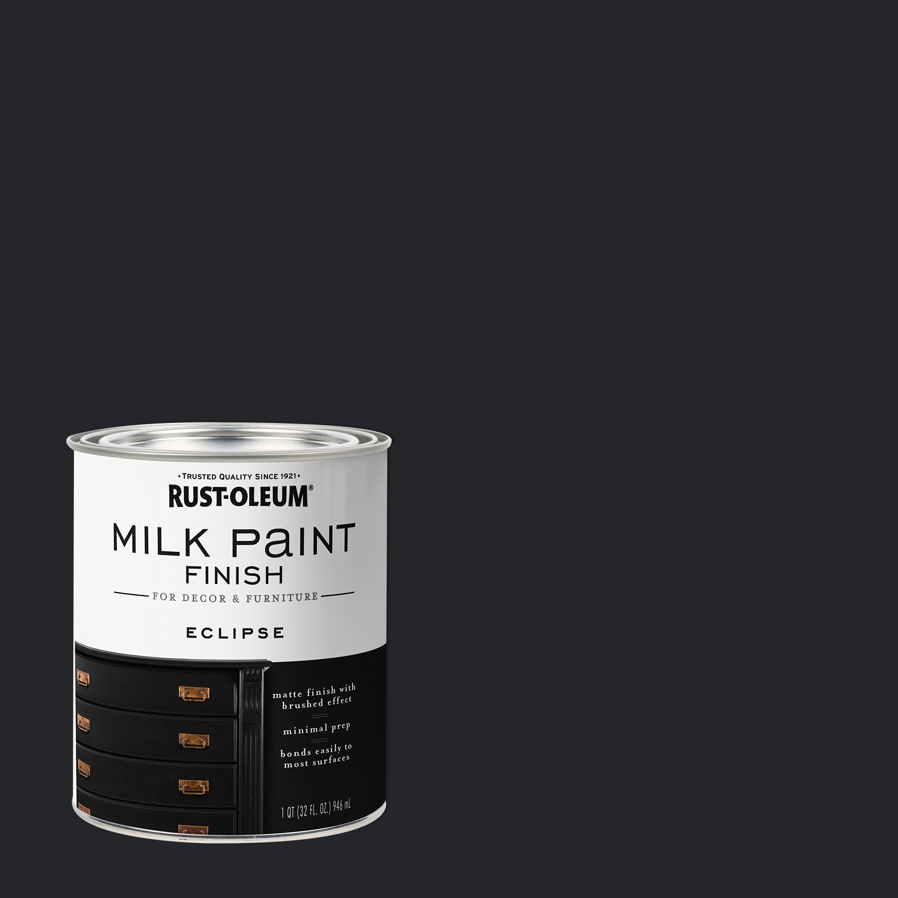 Rust-Oleum Eclipse Acrylic Milk Paint (1-quart) in the Craft Paint  department at