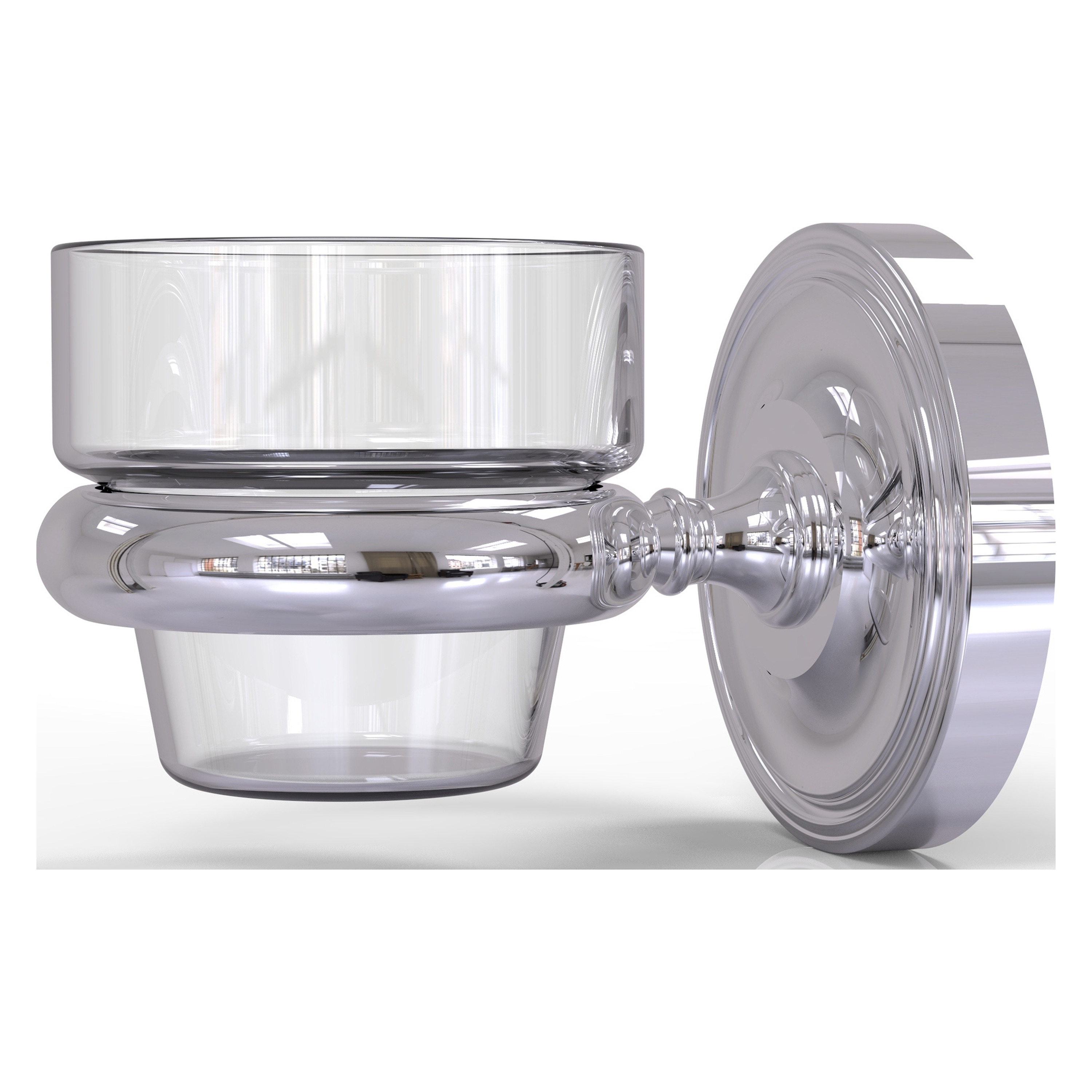 Allied Brass PR-64-PC 2 -Piece Prestige Regal Polished Chrome Decorative Bathroom Hardware Set Included