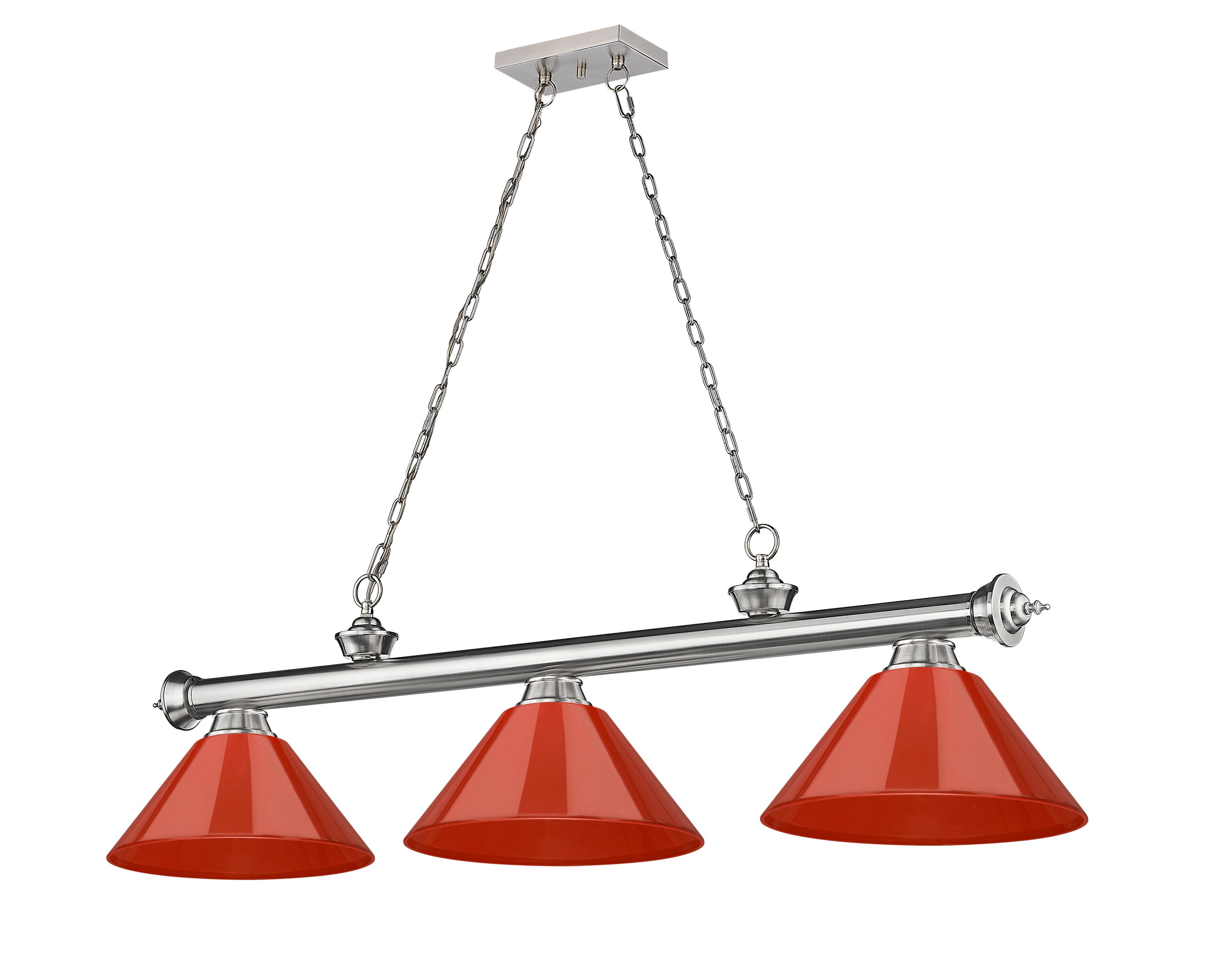 Z-Lite 2306-3BN-PRD Pool-Table-Lighting - View #5