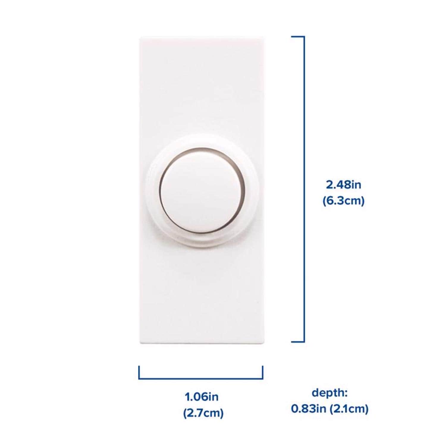 Heath Zenith 18000126 Doorbell-Push-Buttons - View #3