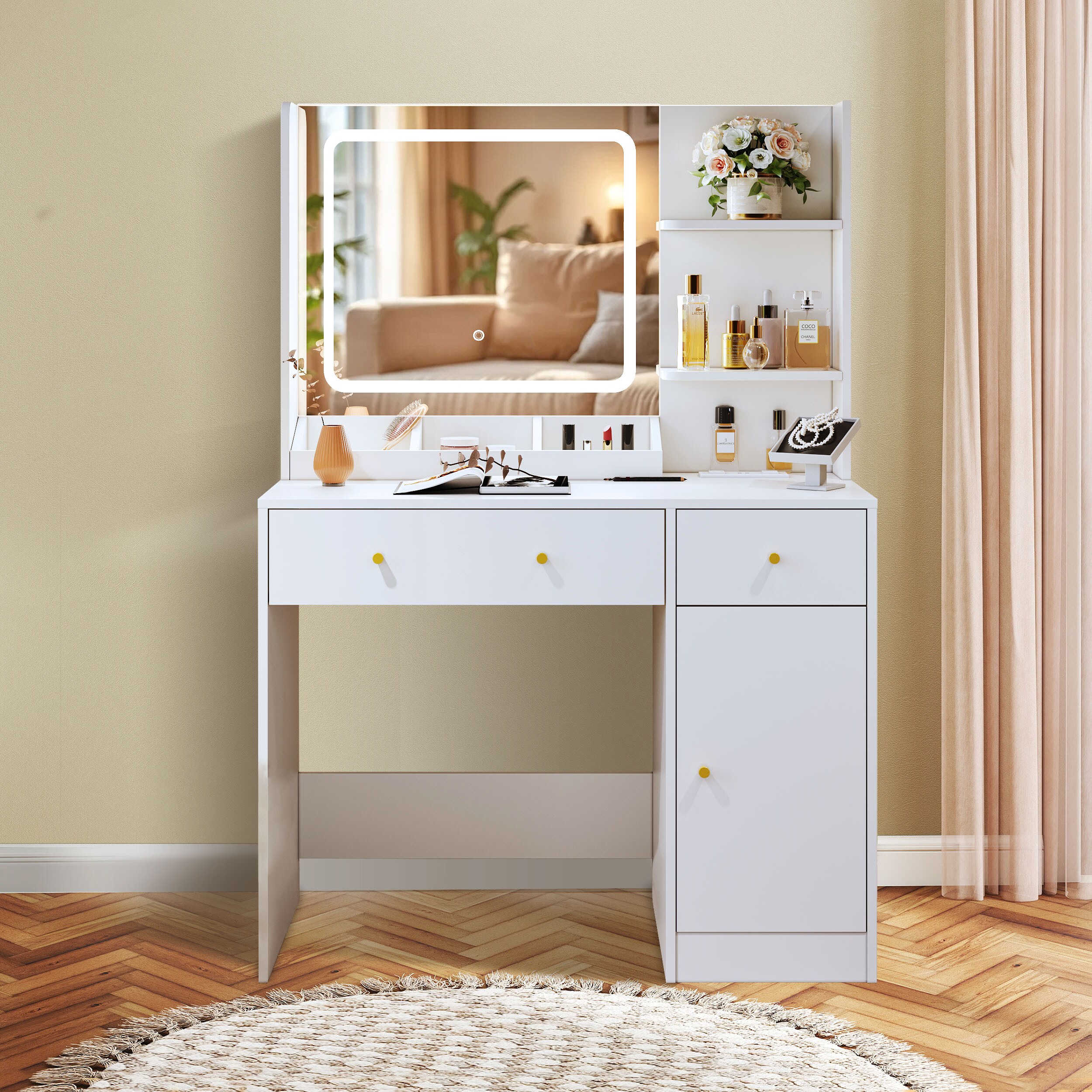 Fenbeli QLLSFEN003 Bedroom-Vanities - View #2