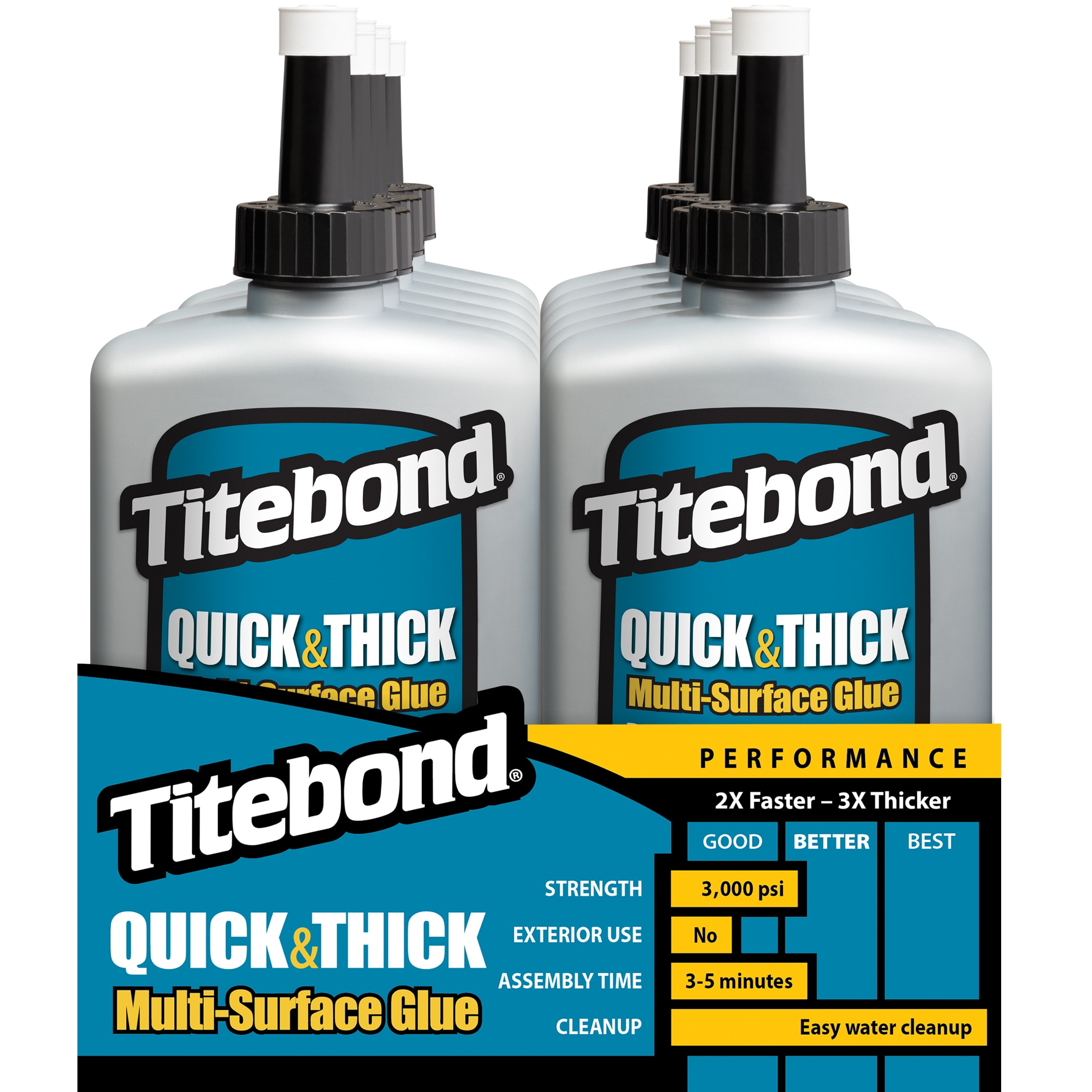 Titebond 4 oz. All Purpose White Glue (12-Pack)